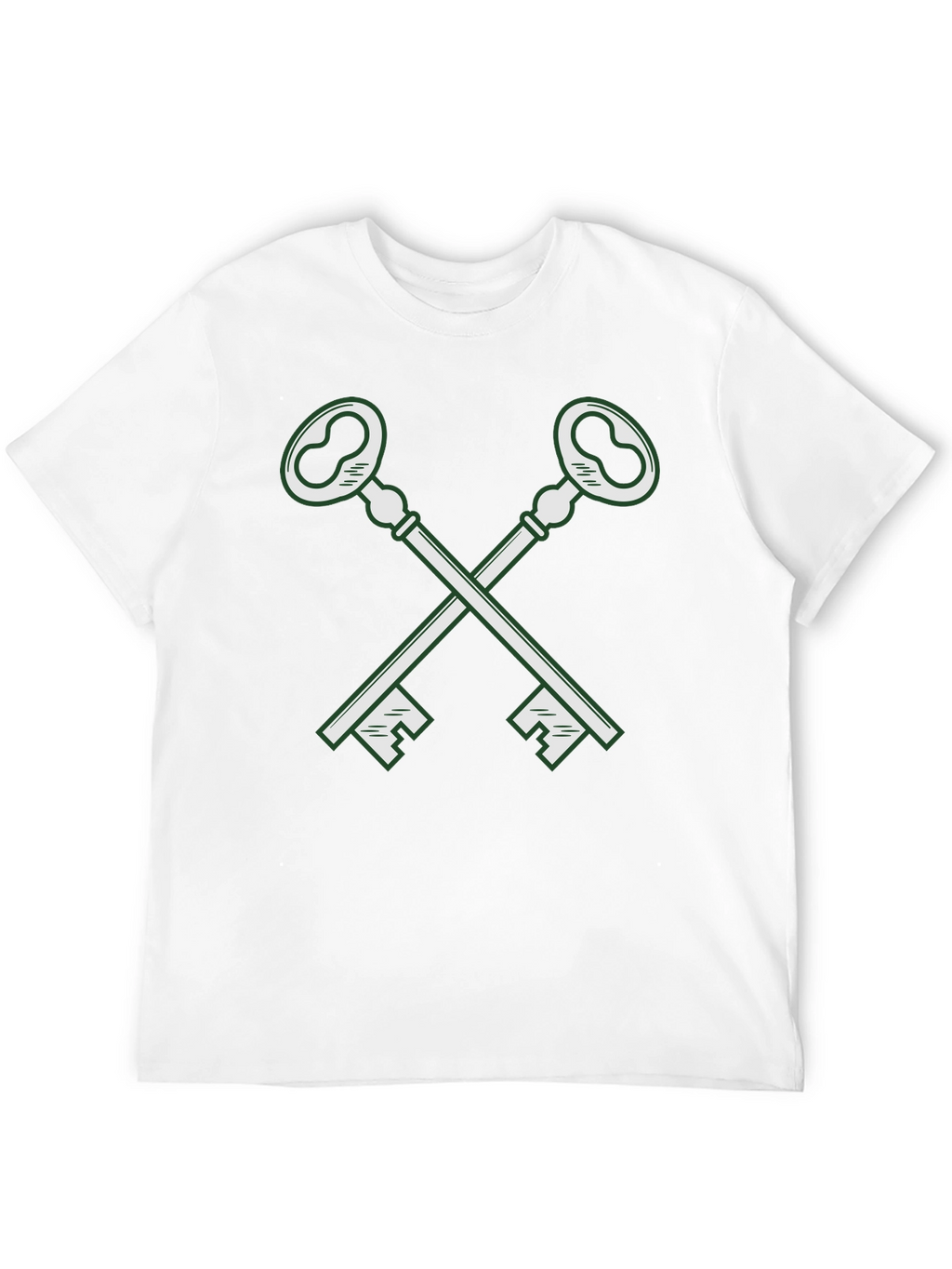 Crossed Keys Graphic Tee - Classic Cool