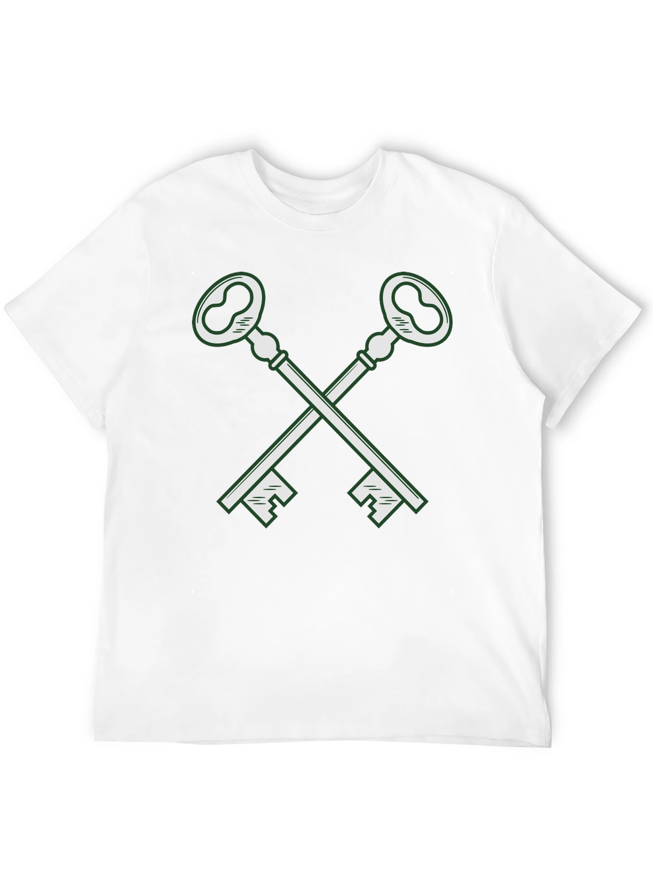 Crossed Keys Graphic Tee - Classic Cool