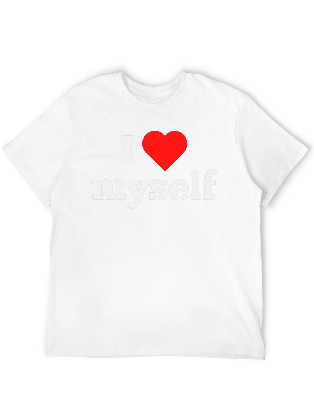 I Love Myself Tee - Black Graphic T-Shirt