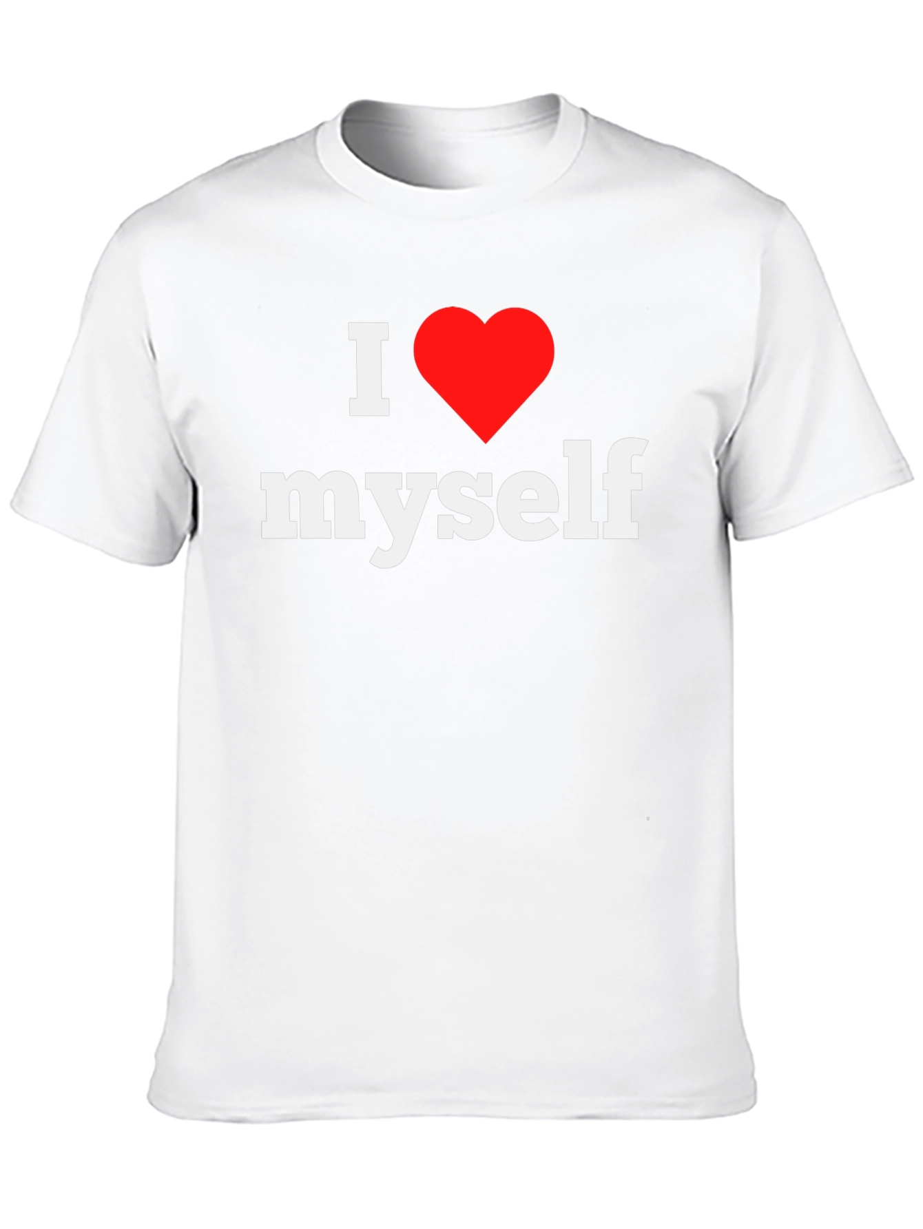 I Love Myself Tee - Black Graphic T-Shirt