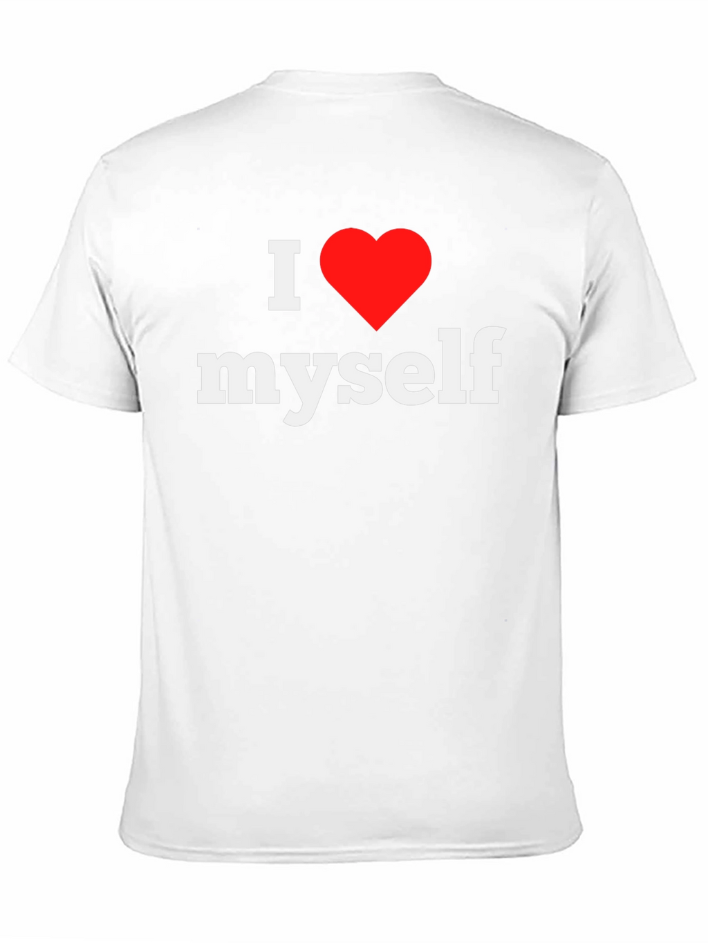 I Love Myself Tee - Black Graphic T-Shirt