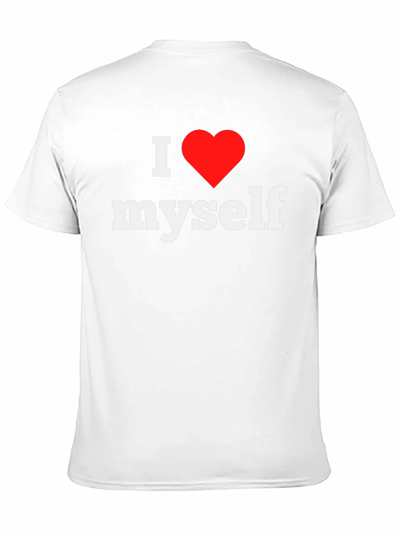 I Love Myself Tee - Black Graphic T-Shirt