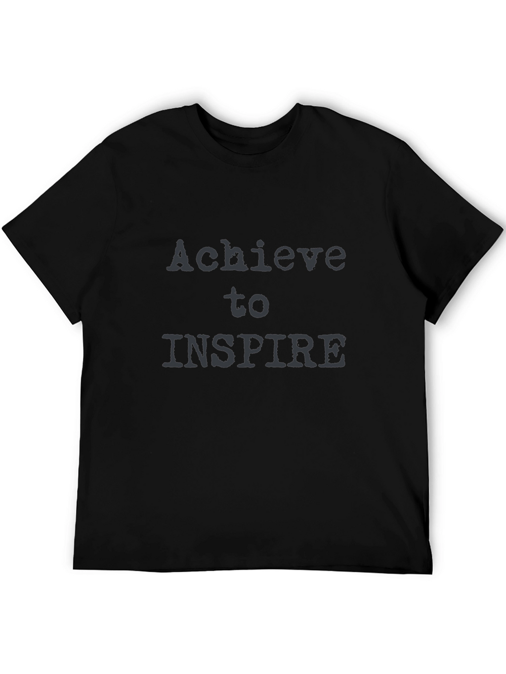 Achieve to Inspire Graphic Tee - Black