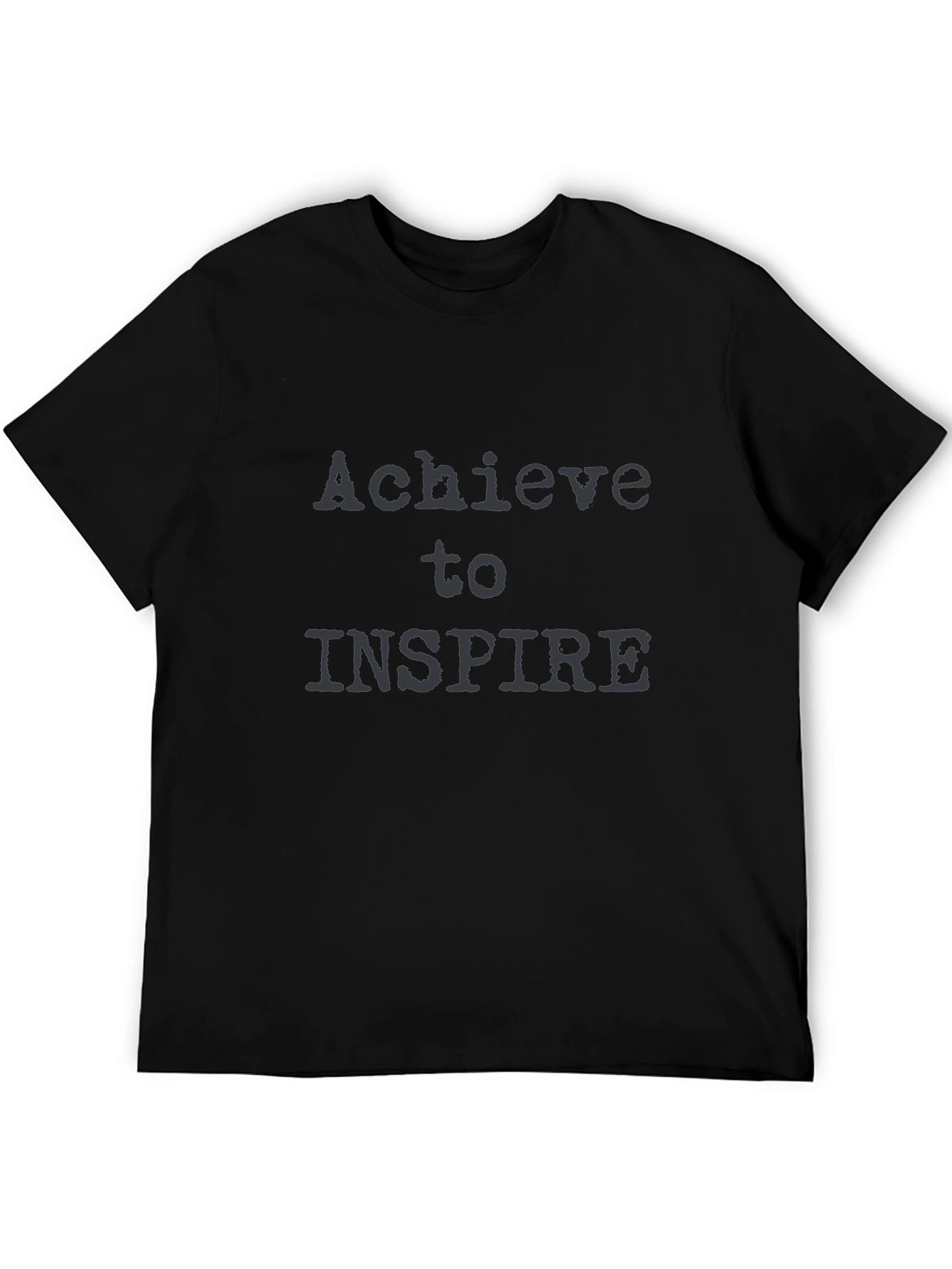 Achieve to Inspire Graphic Tee - Black