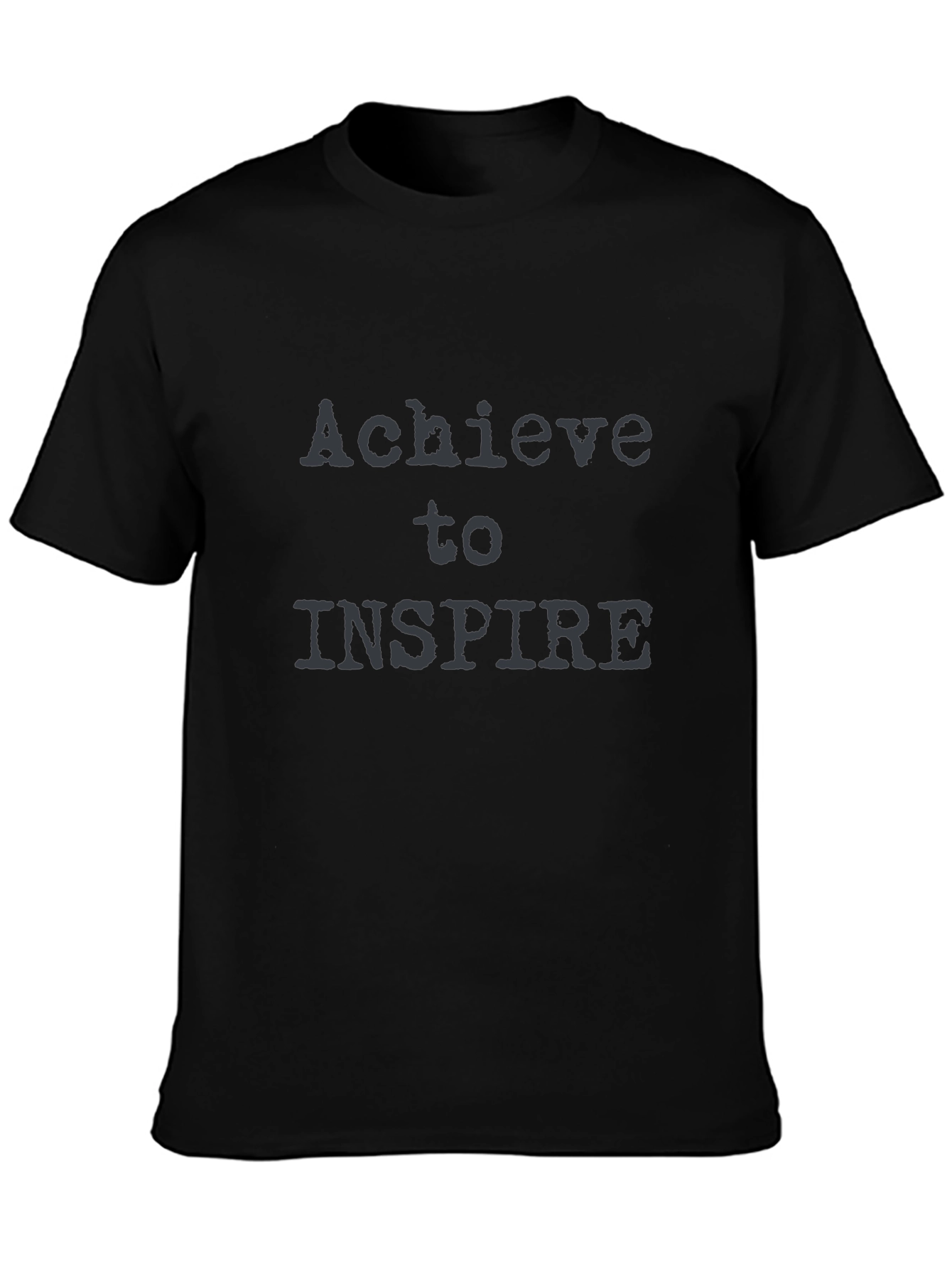 Achieve to Inspire Graphic Tee - Black