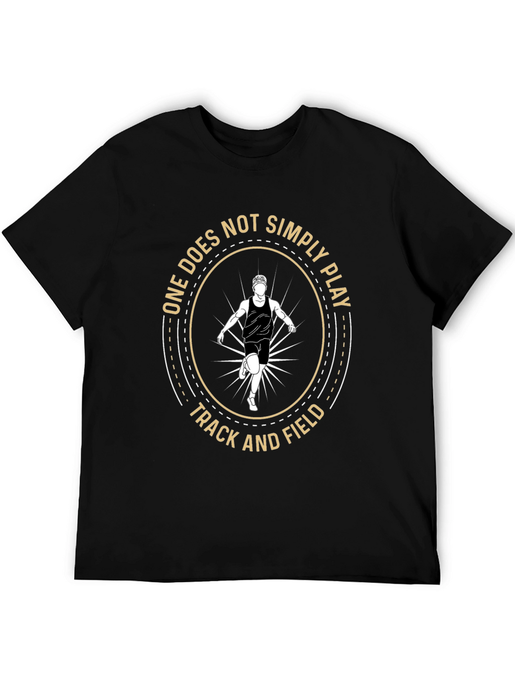 Track and Field Graphic Tee - Runners Motivation