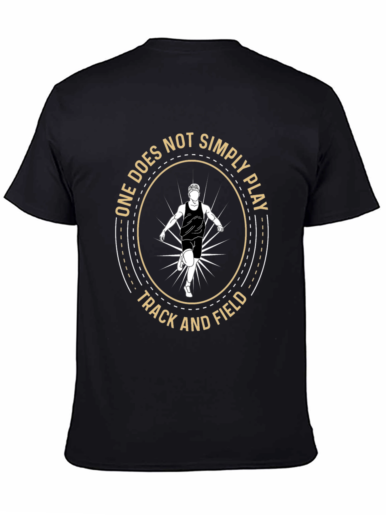 Track and Field Graphic Tee - Runners Motivation