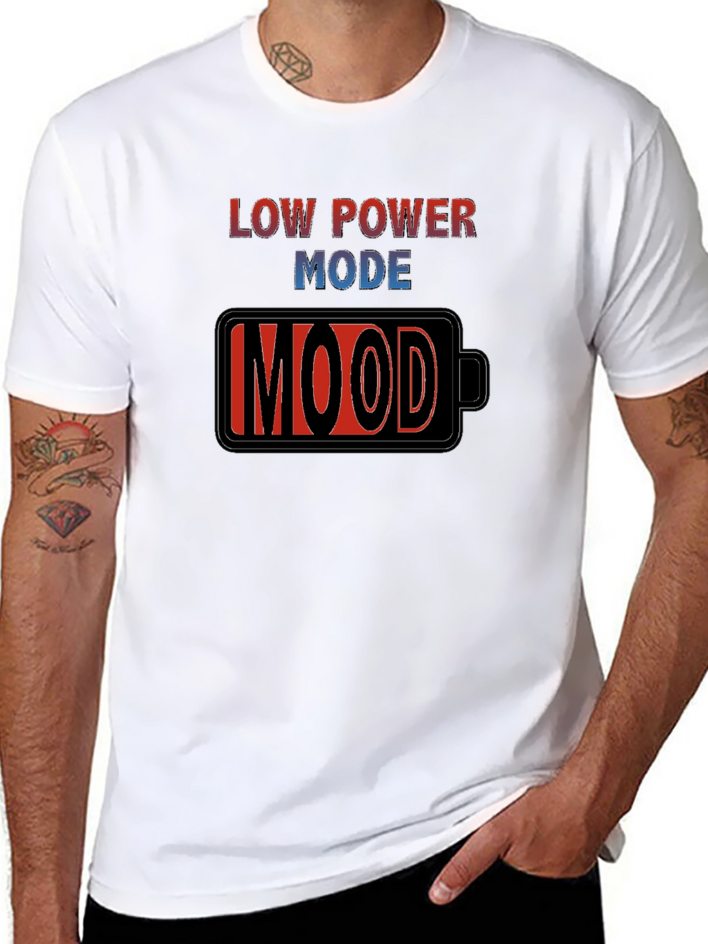 Low Power Mood T-Shirt - Battery Design