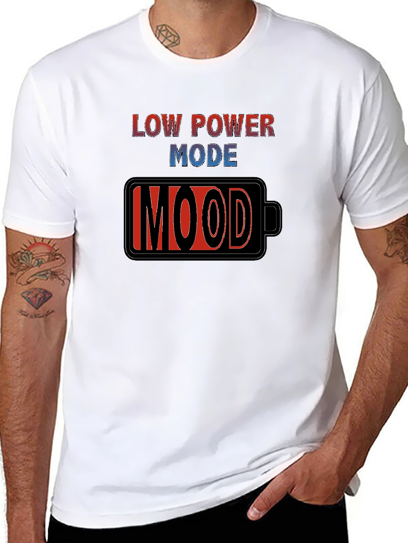 Low Power Mood T-Shirt - Battery Design