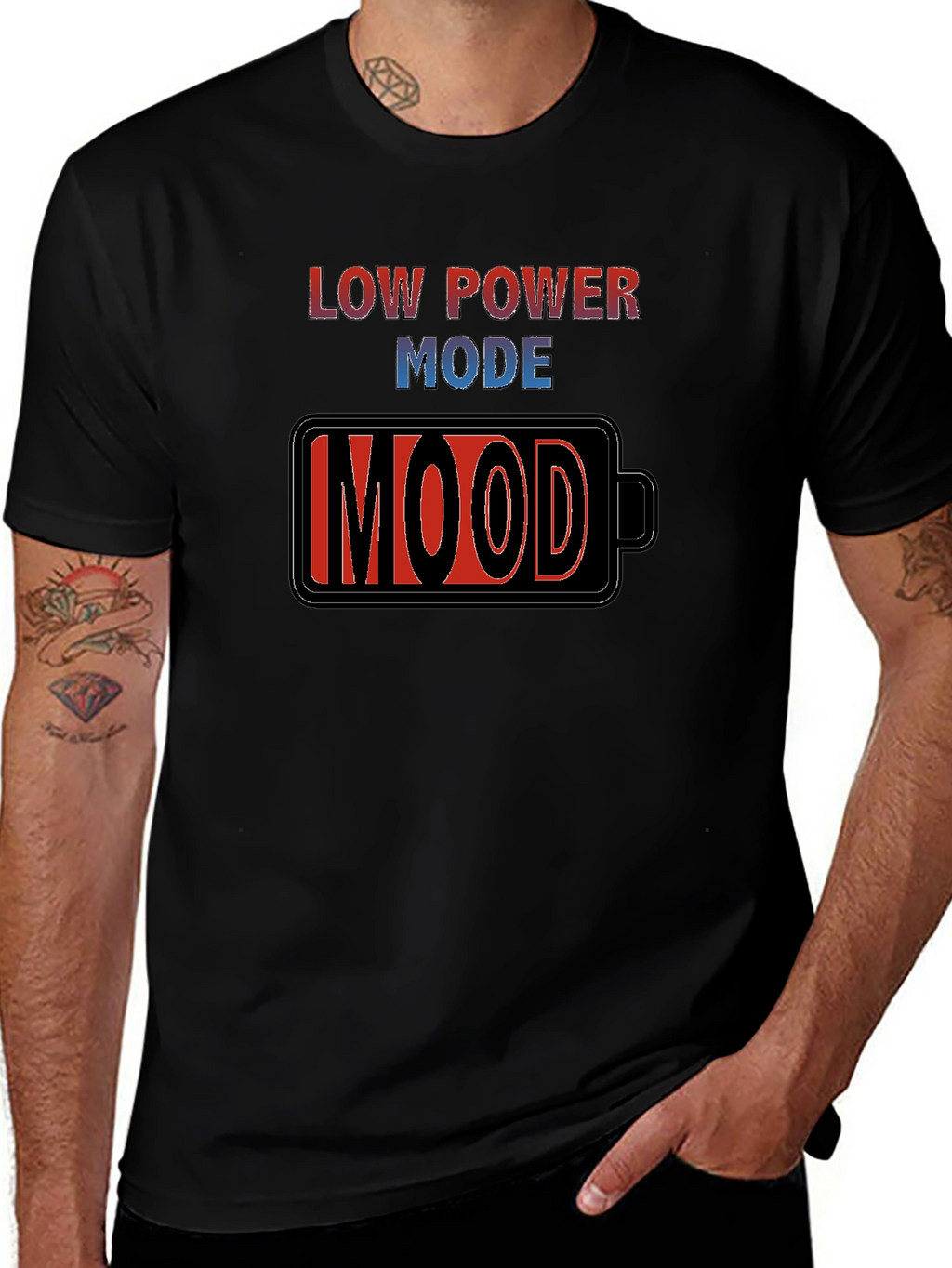 Low Power Mood T-Shirt - Battery Design