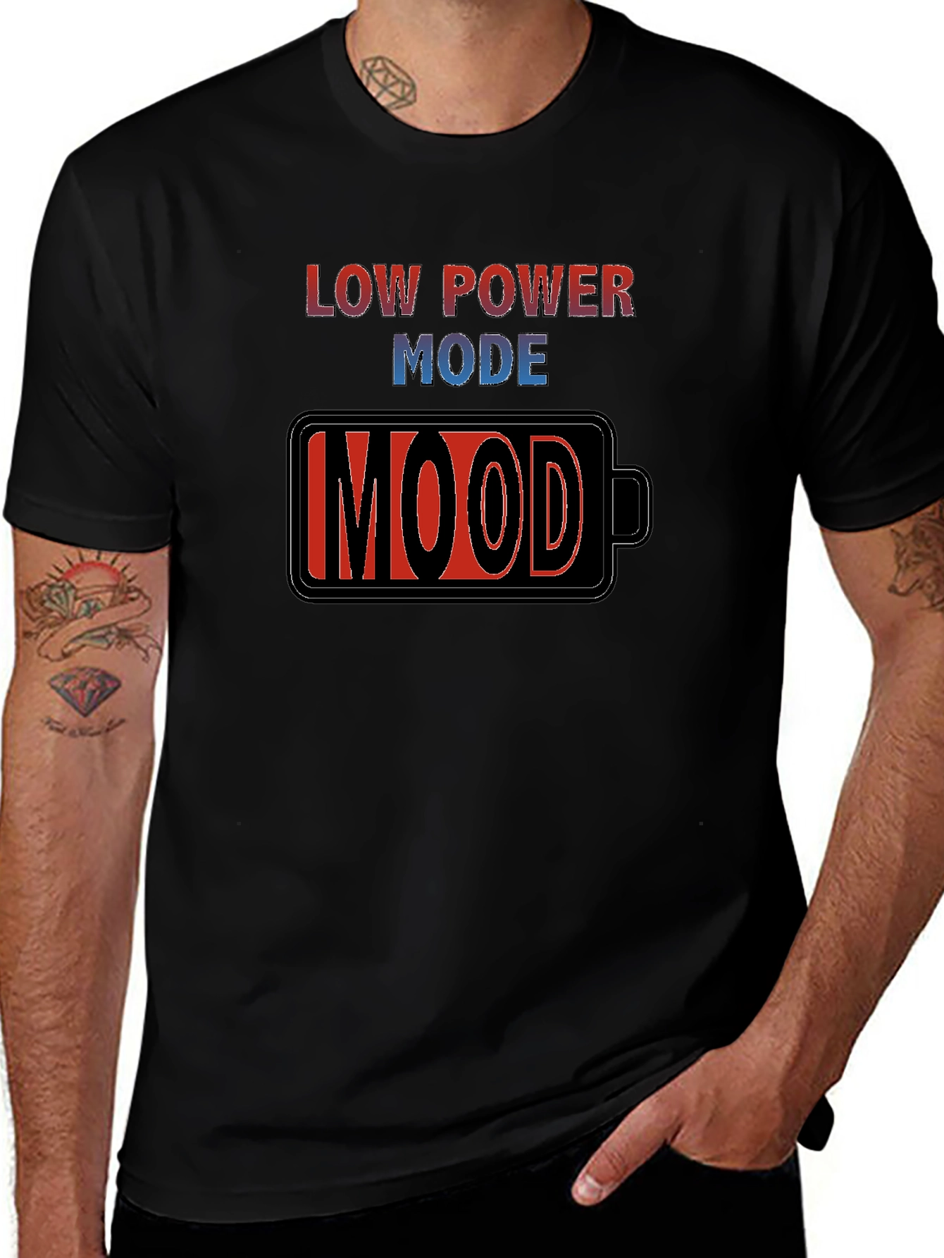 Low Power Mood T-Shirt - Battery Design