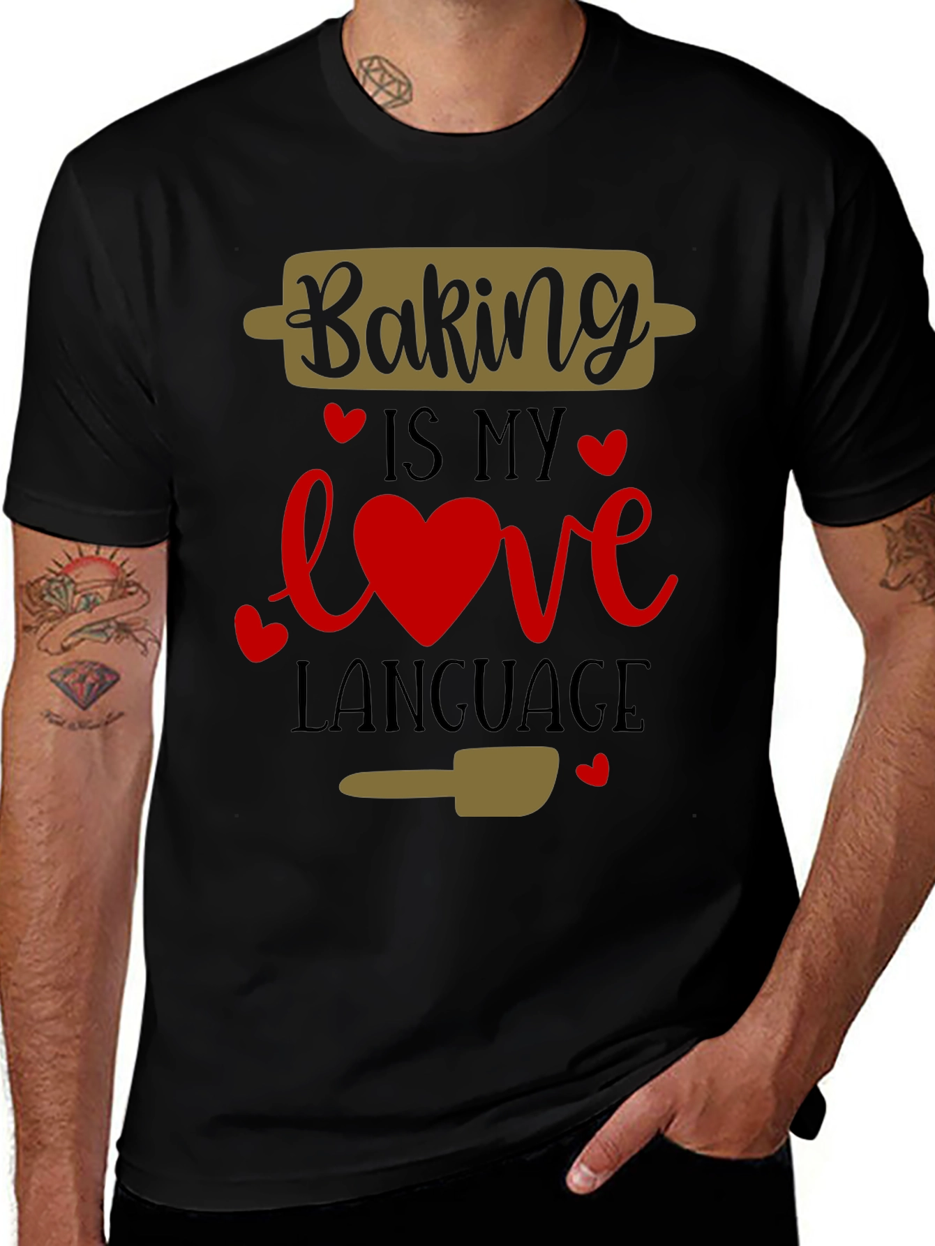 Baking is My Love Language Graphic Tee