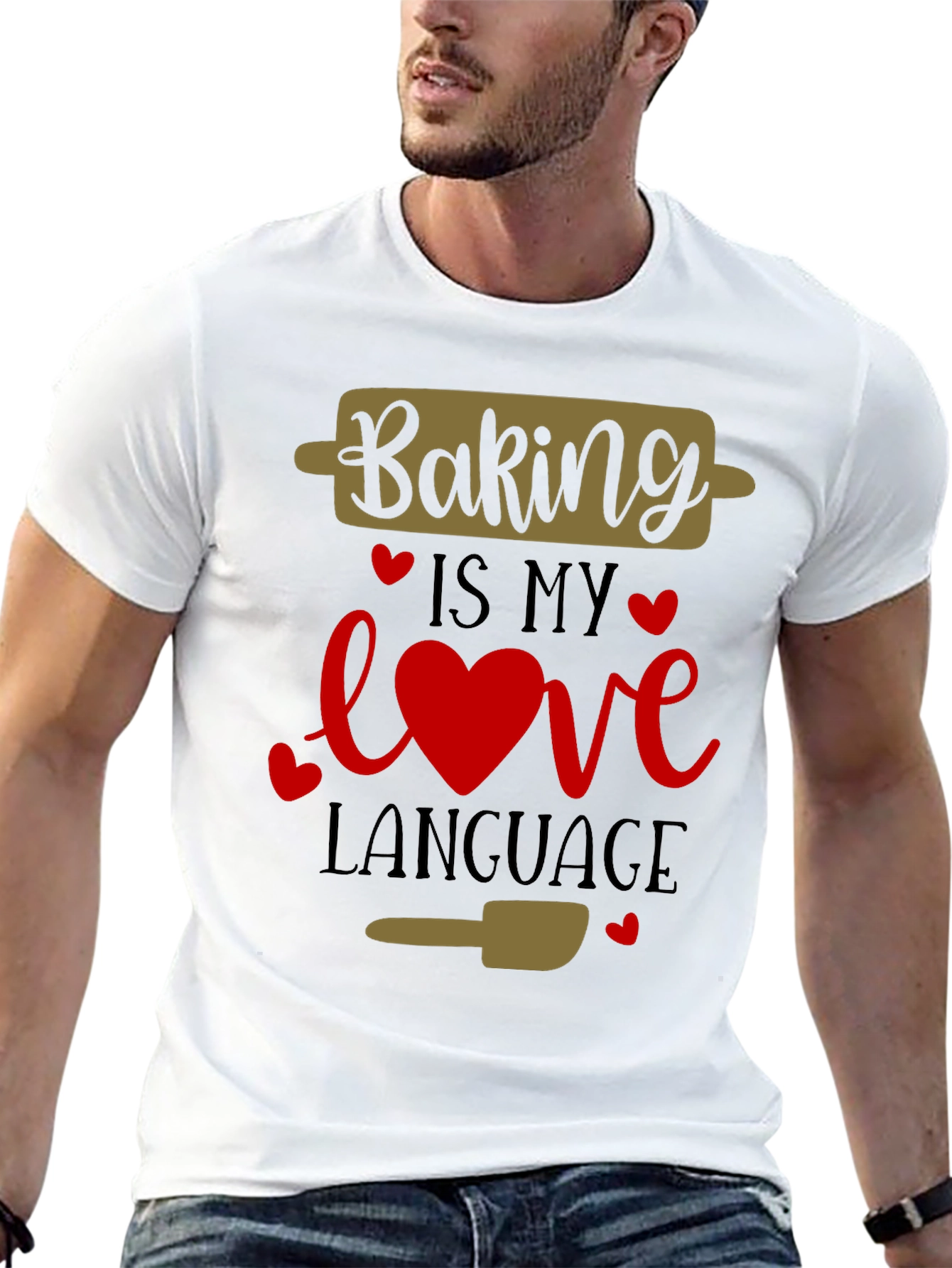Baking is My Love Language Graphic Tee