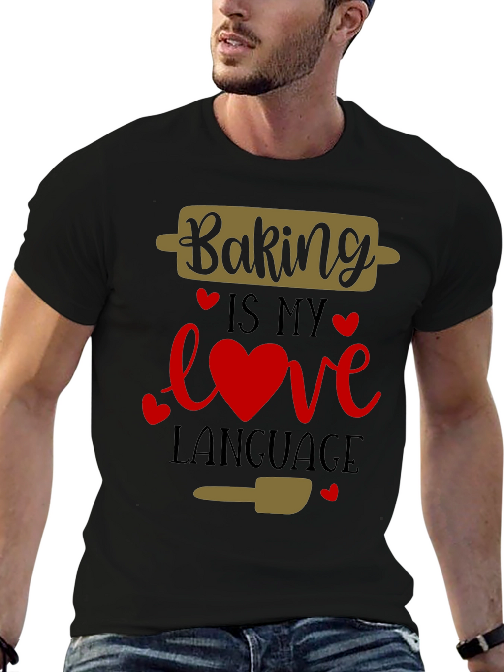 Baking is My Love Language Graphic Tee