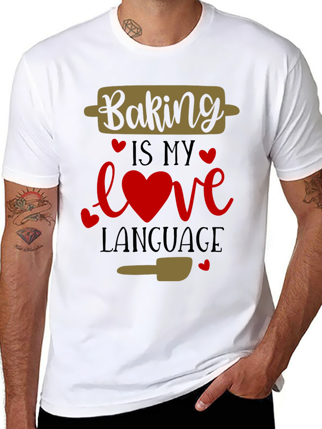 Baking is My Love Language Graphic Tee