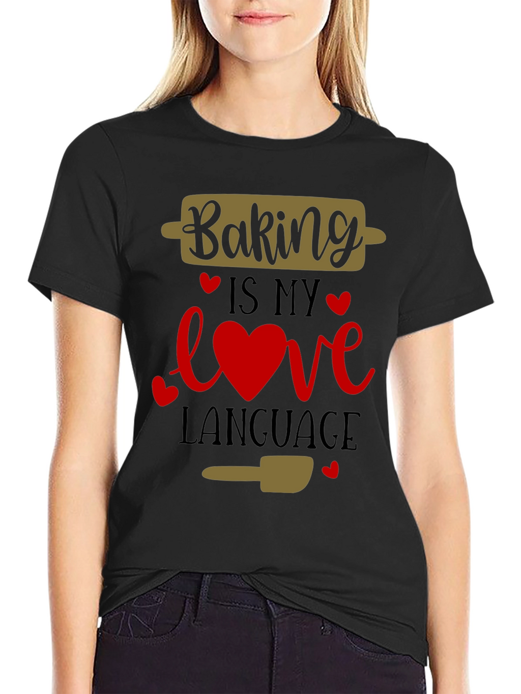 Baking is My Love Language Graphic Tee