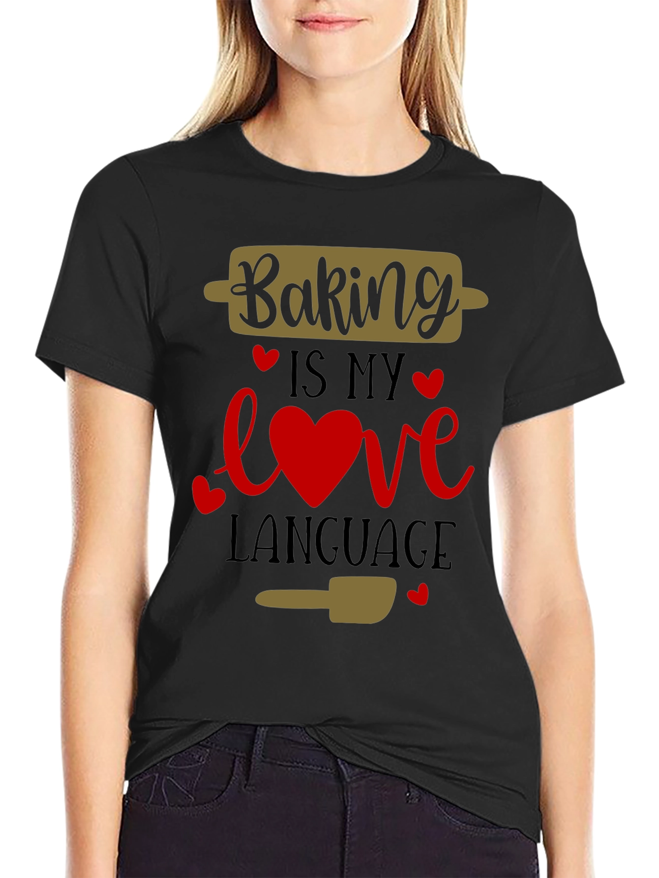 Baking is My Love Language Graphic Tee