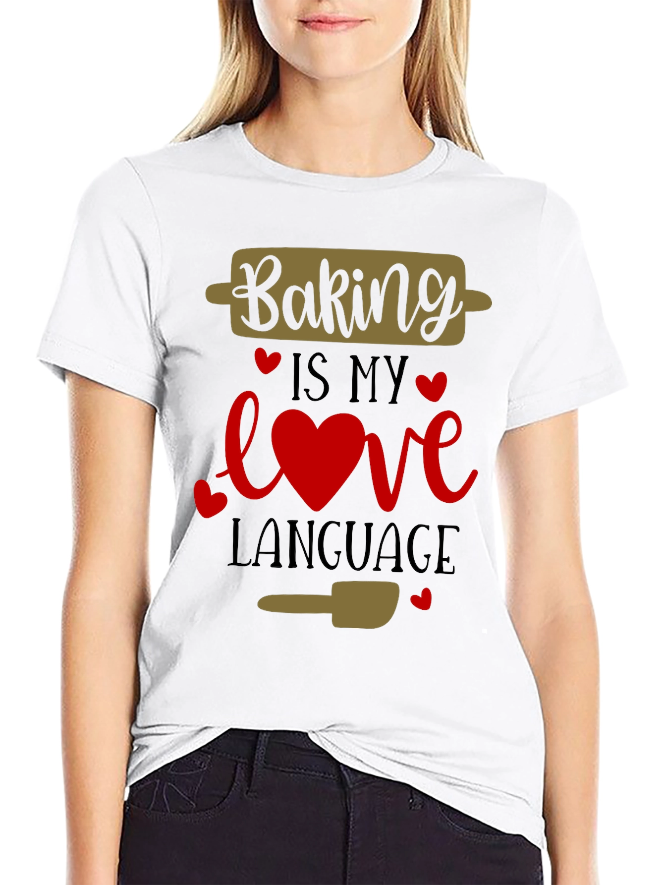 Baking is My Love Language Graphic Tee