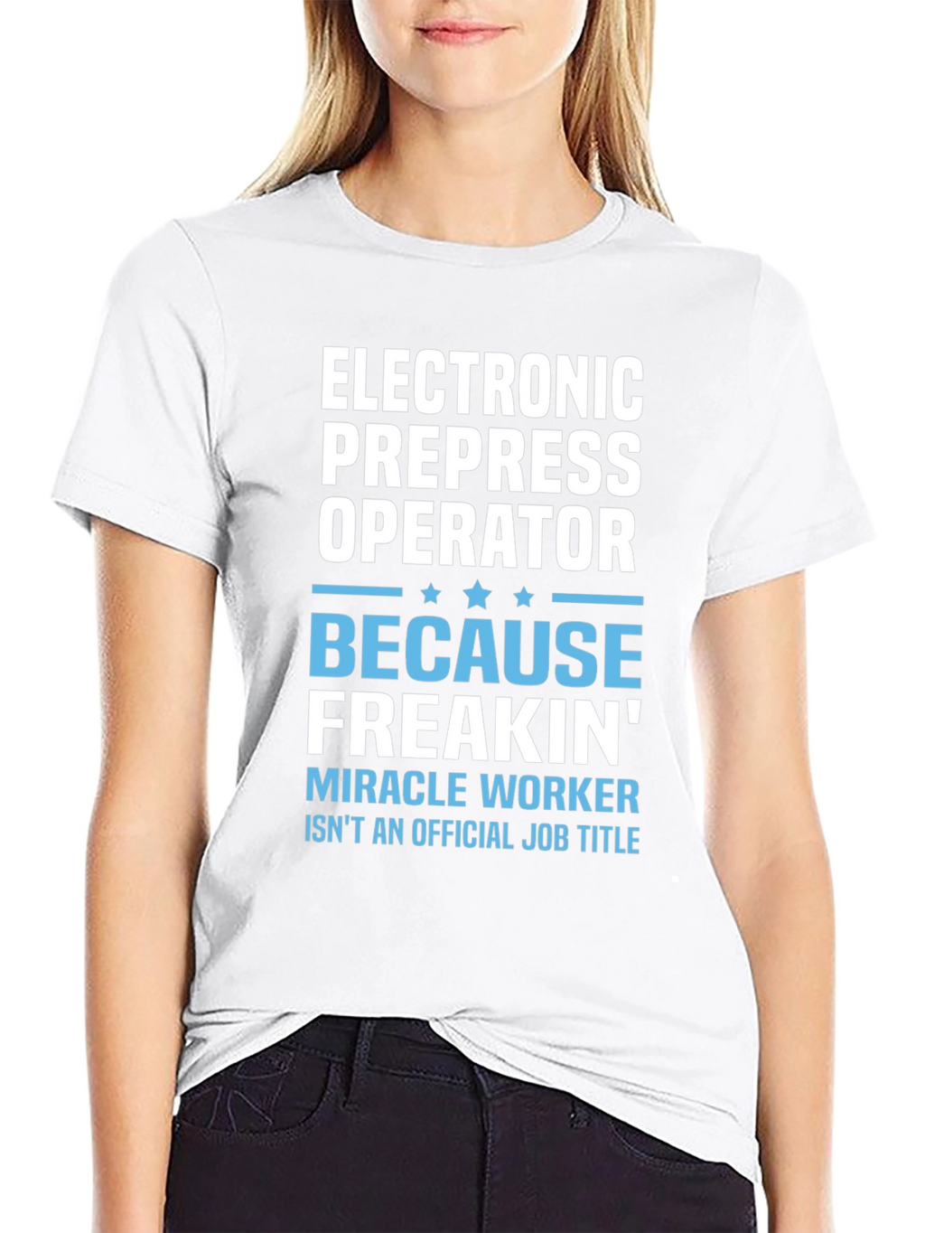 Electronic Prepress Operator Funny Job Title T-Shirt