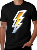 Lightning Bolt Graphic Tee - Cool & Stylish