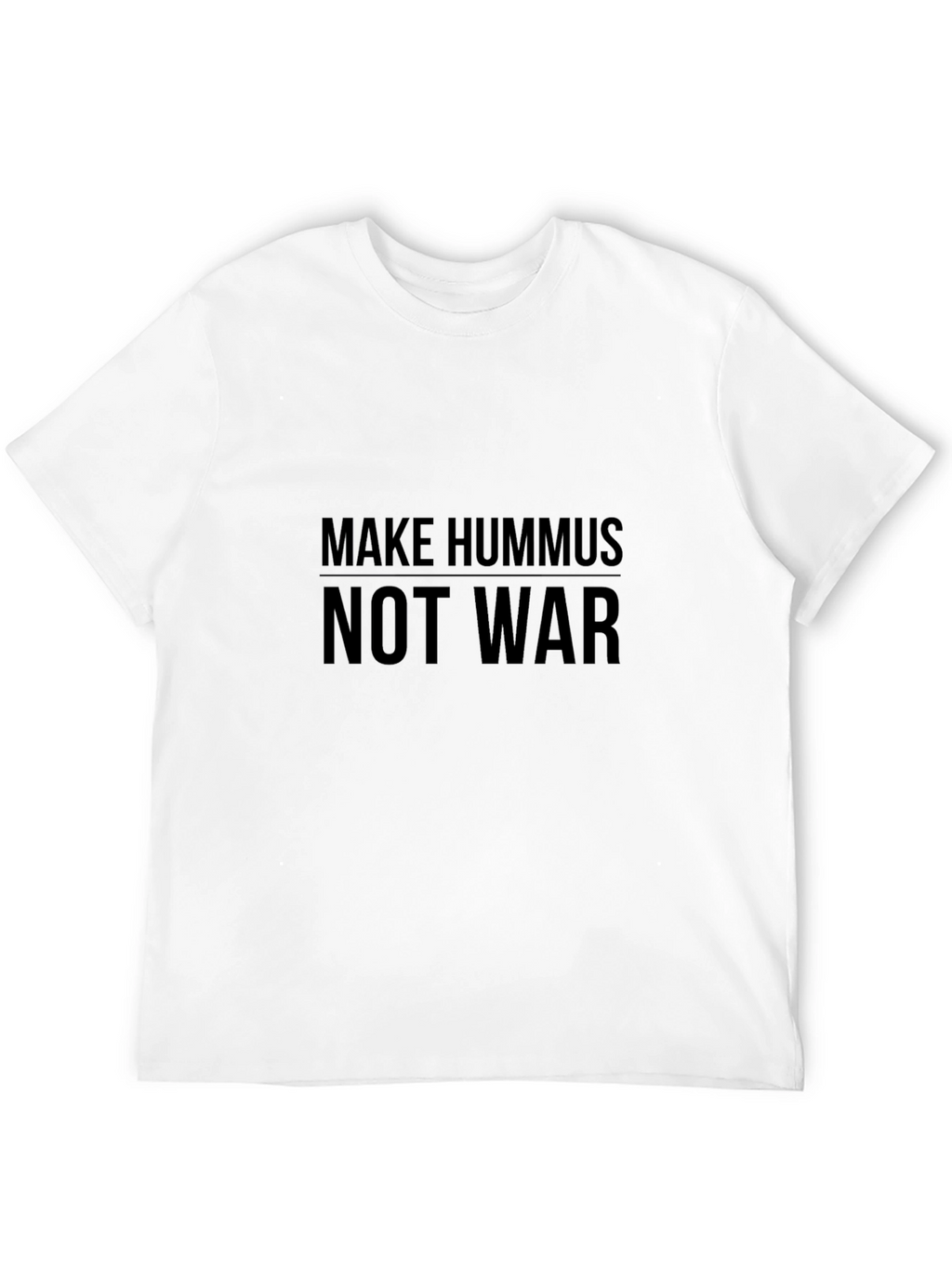 Make Hummus Not War Graphic Tee