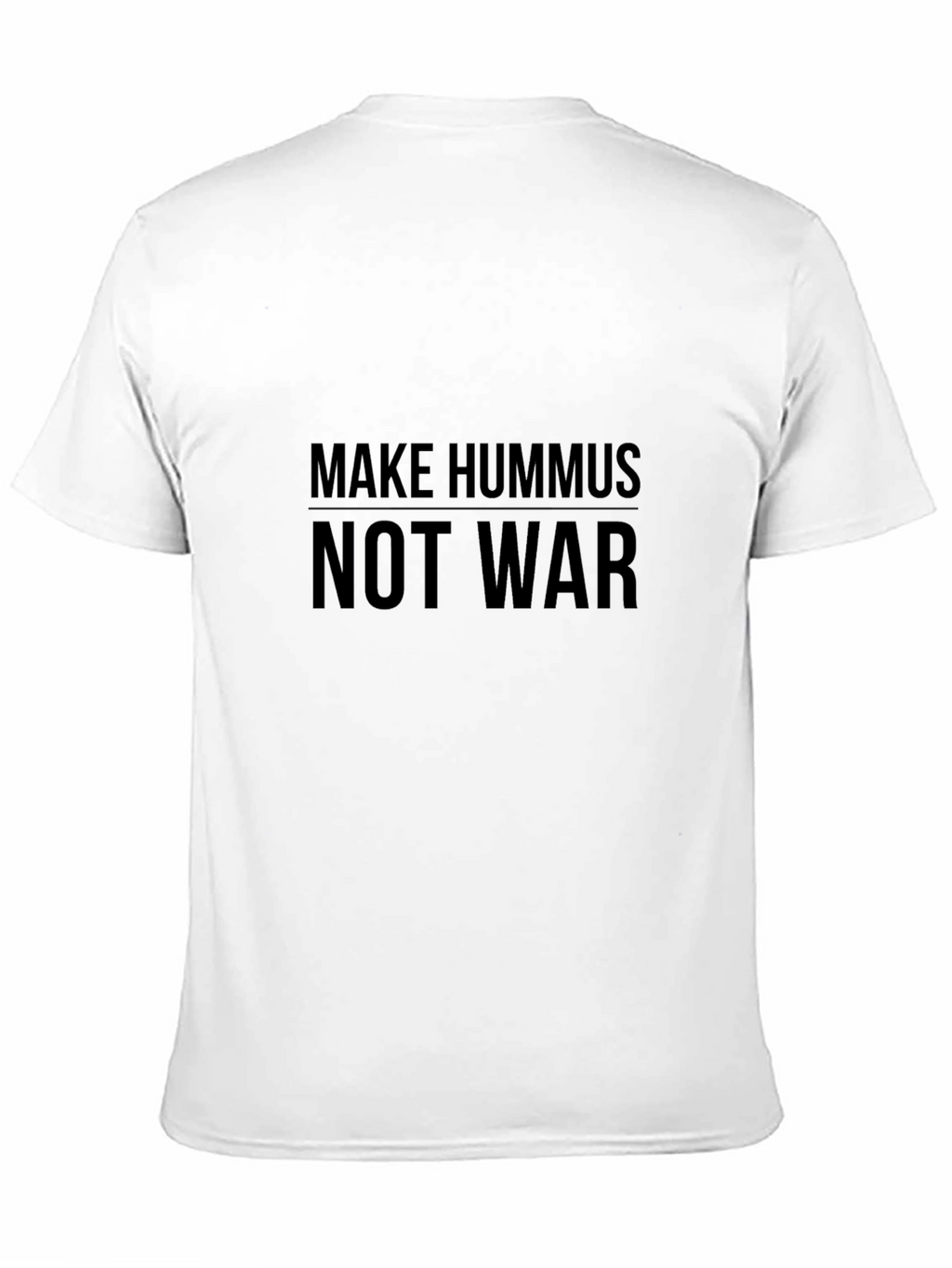 Make Hummus Not War Graphic Tee