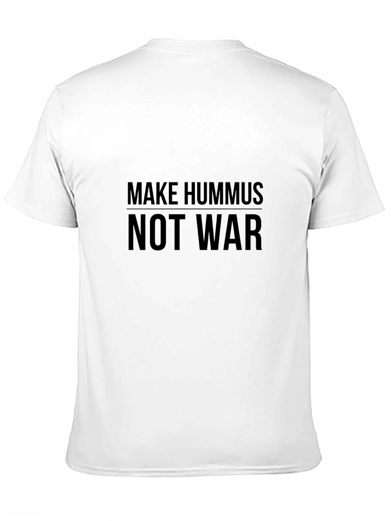 Make Hummus Not War Graphic Tee
