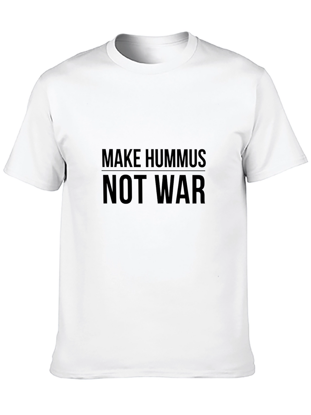 Make Hummus Not War Graphic Tee