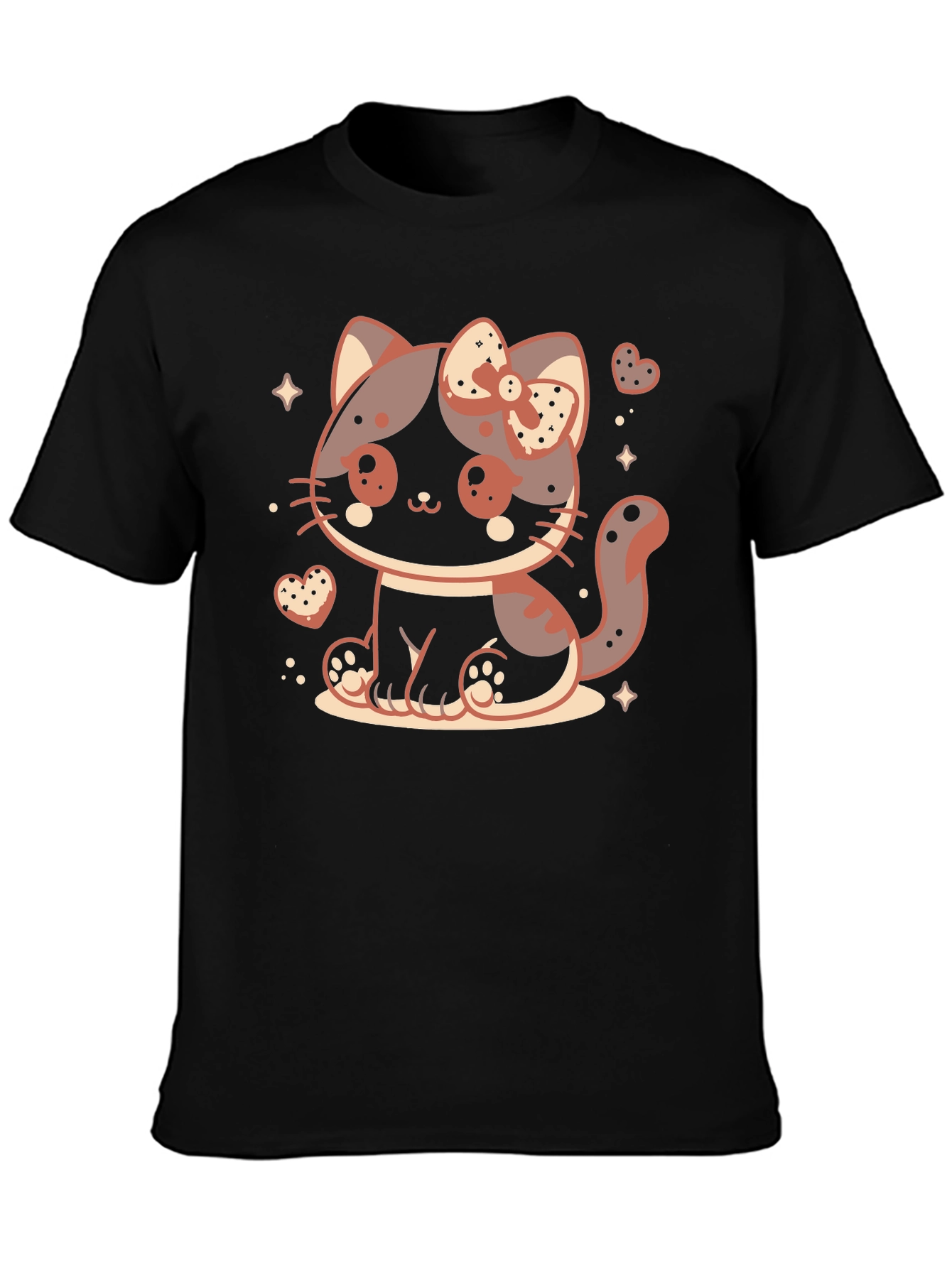 Kawaii Kitty T-Shirt - Cute Cat Design