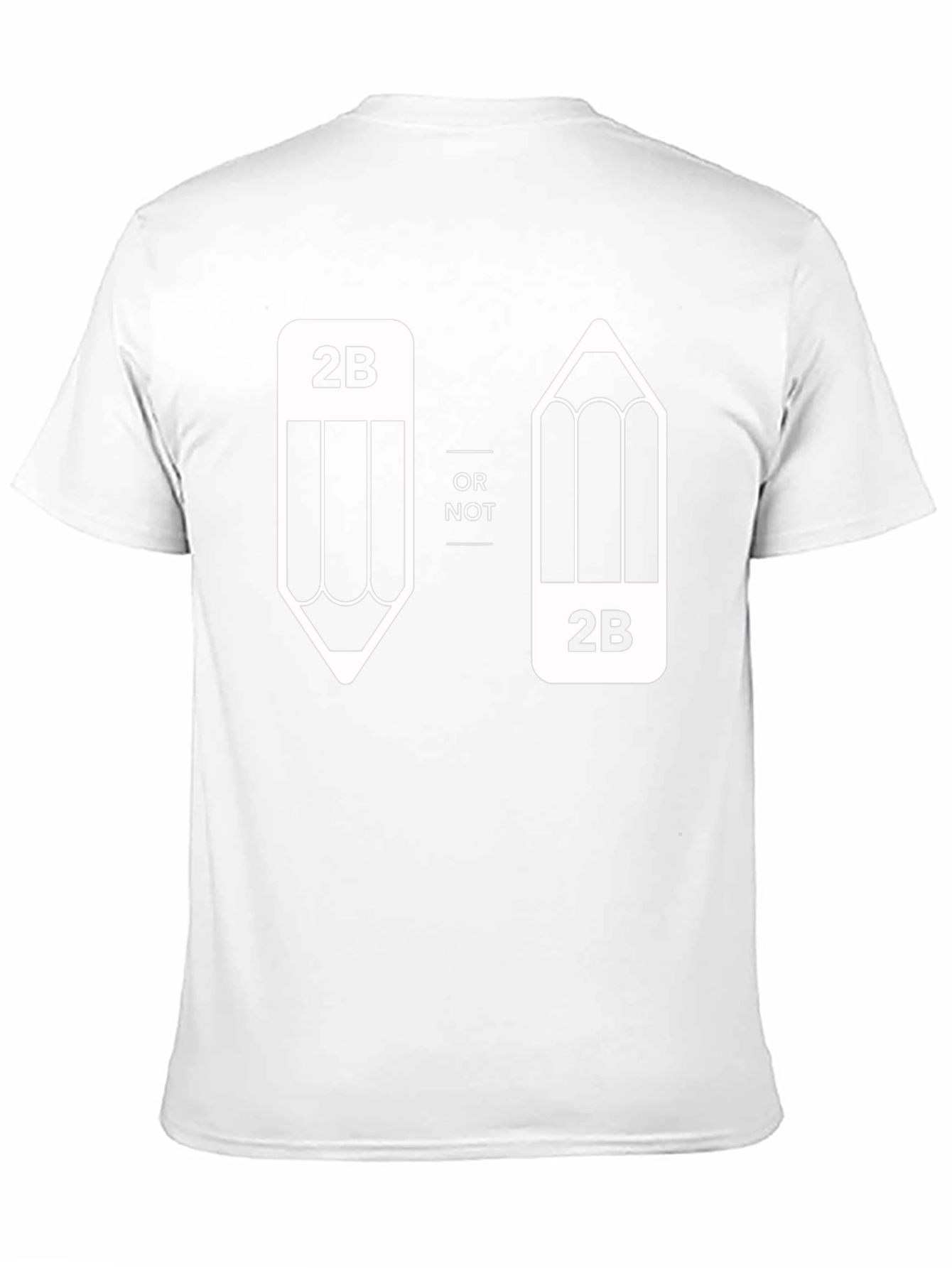2B Or Not 2B T-Shirt - Funny Pencil Graphic Tee