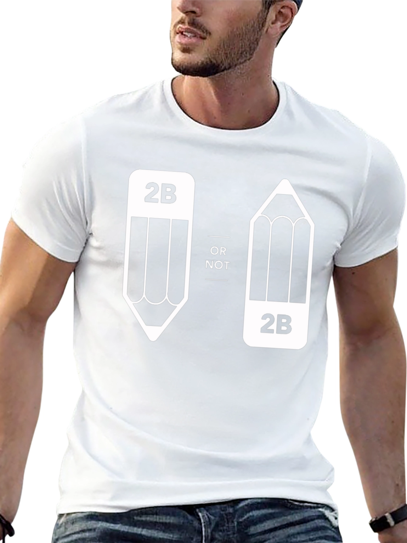 2B Or Not 2B T-Shirt - Funny Pencil Graphic Tee
