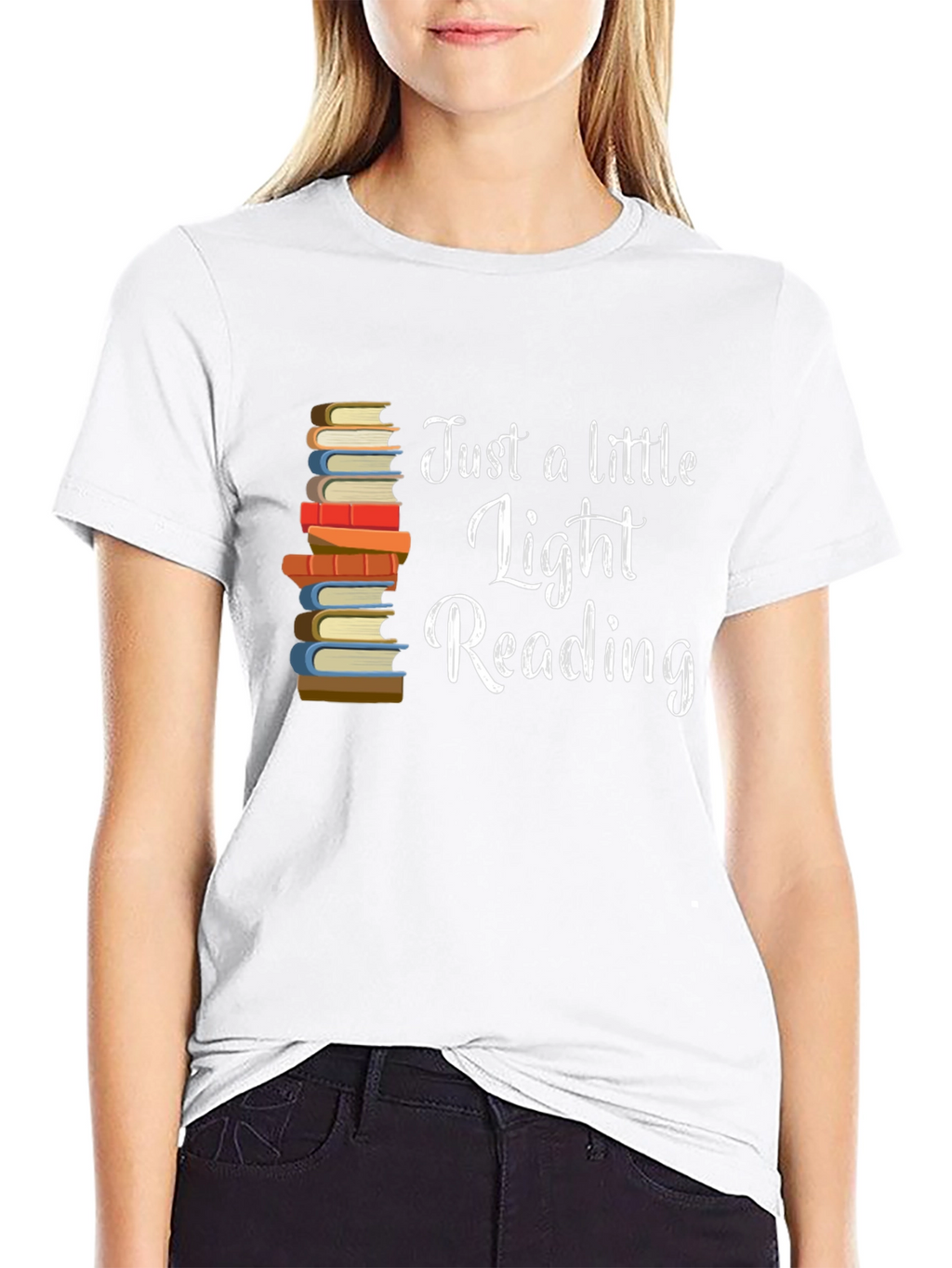 Just a Little Light Reading Book T-Shirt