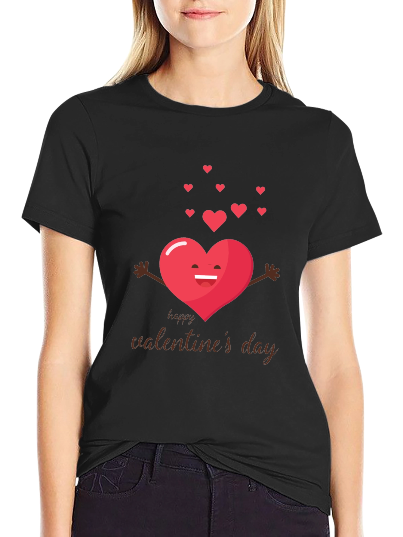 Valentines Day Heart Hug T-Shirt - Love Tee