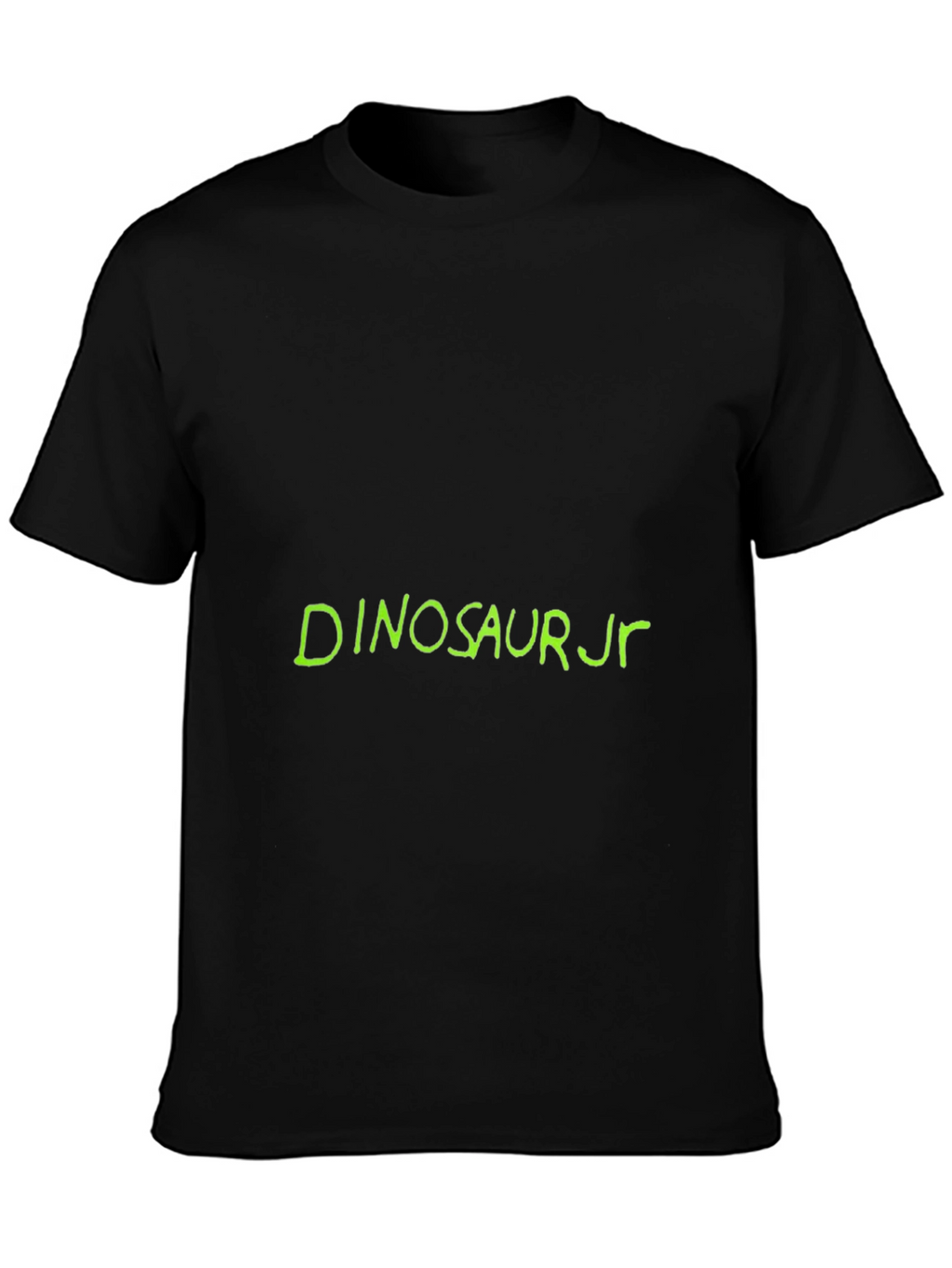 Dinosaur Jr. Graphic Tee - Black Cotton Casual