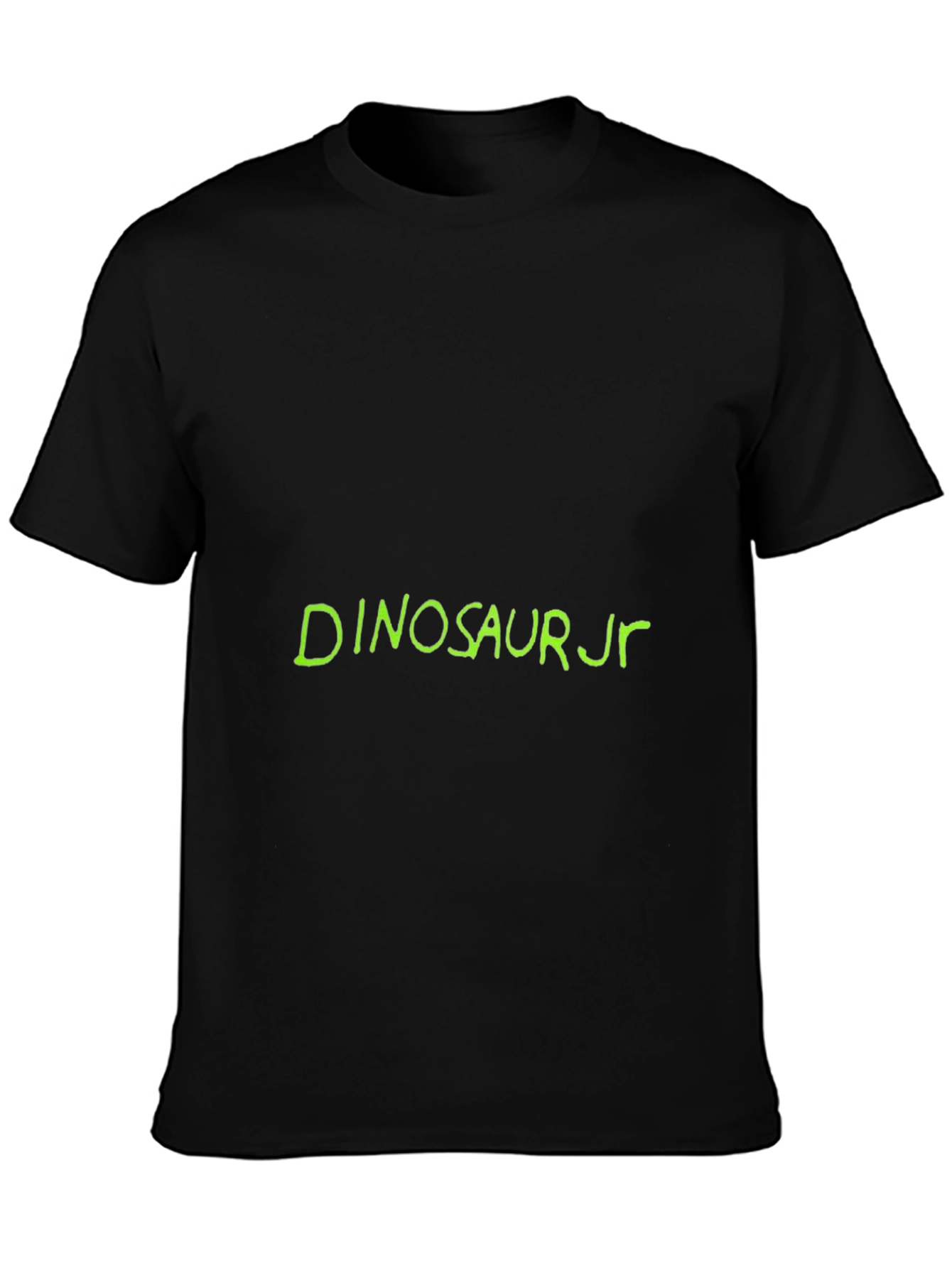 Dinosaur Jr. Graphic Tee - Black Cotton Casual