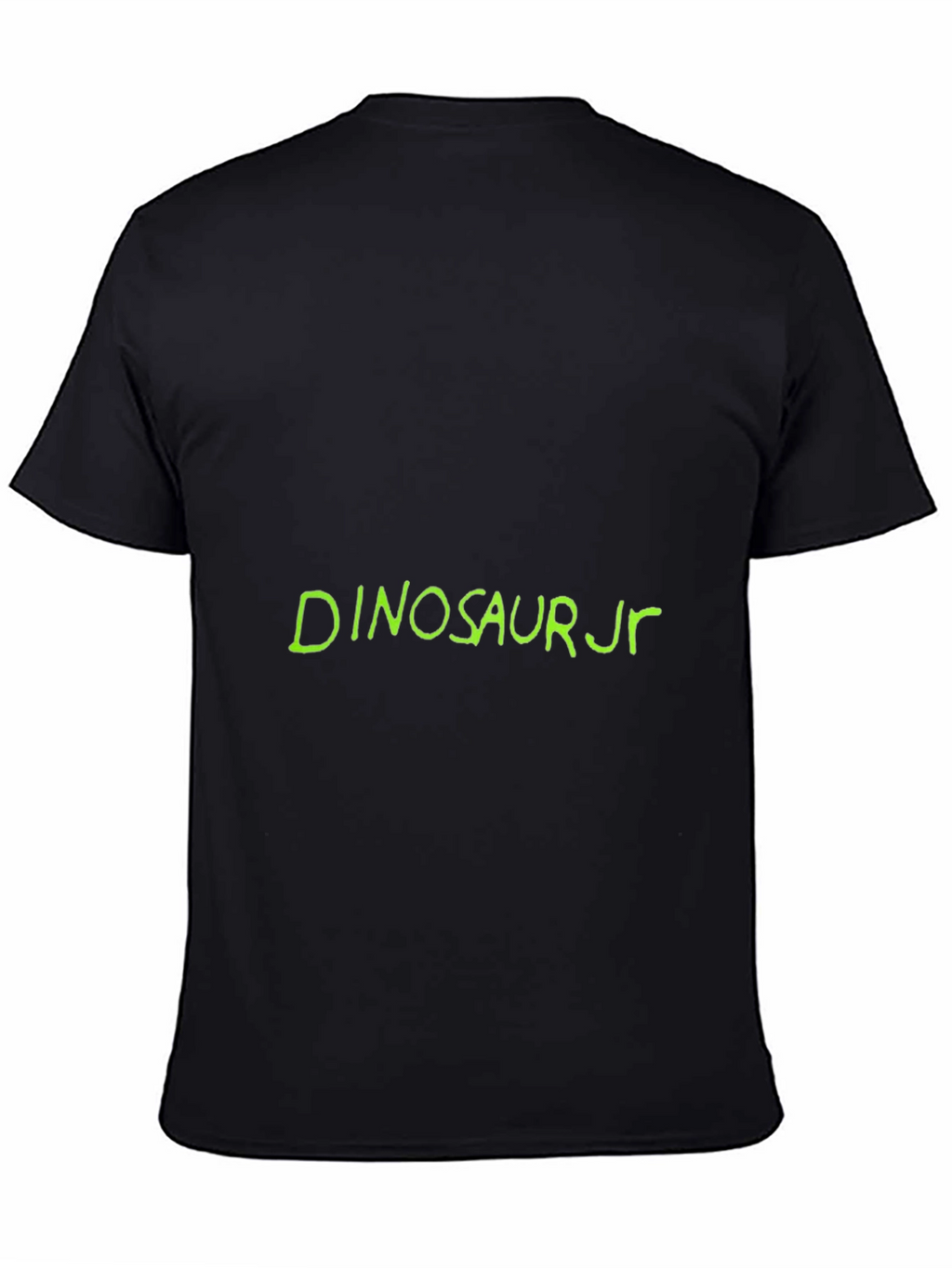 Dinosaur Jr. Graphic Tee - Black Cotton Casual