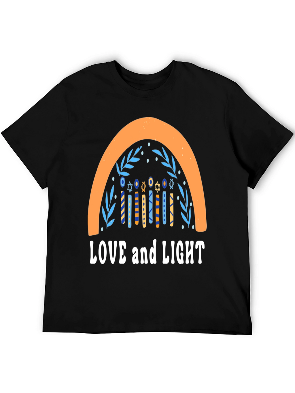 Love and Light Hanukkah T-Shirt