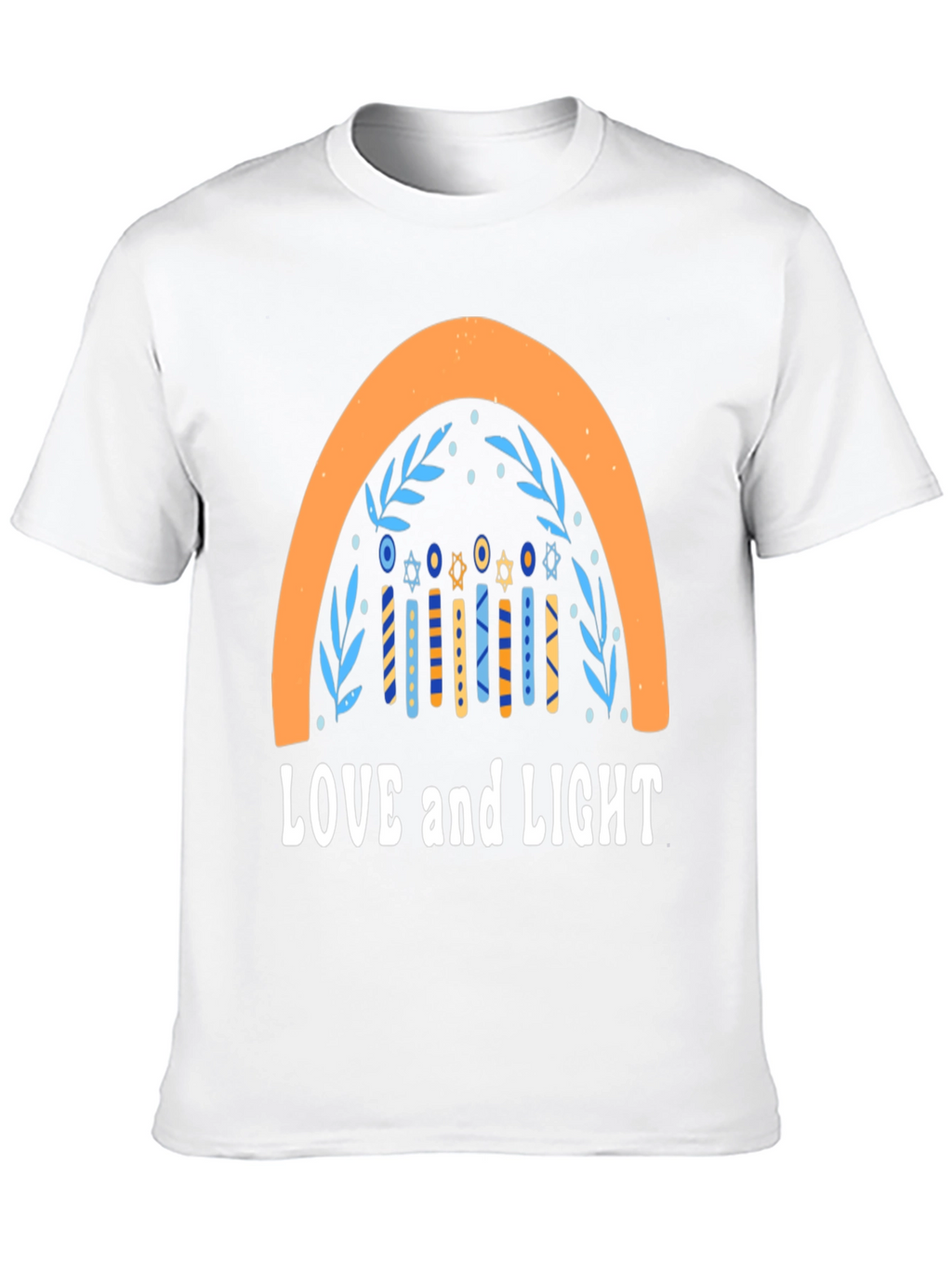 Love and Light Hanukkah T-Shirt