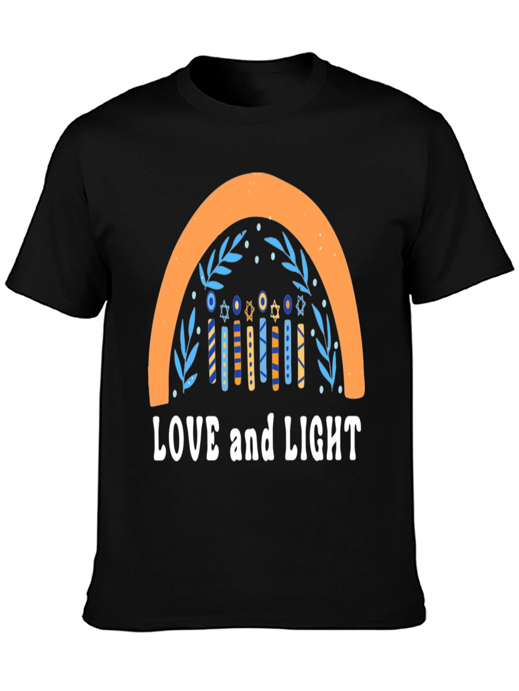 Love and Light Hanukkah T-Shirt