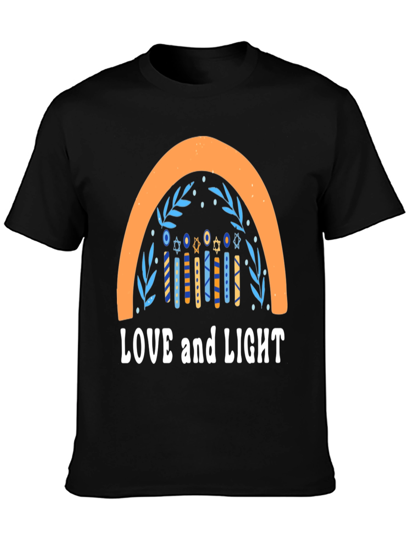 Love and Light Hanukkah T-Shirt