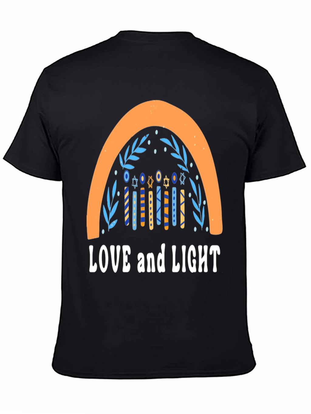 Love and Light Hanukkah T-Shirt