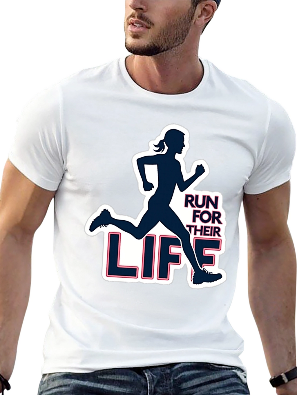 Run For Their Life Graphic Tee