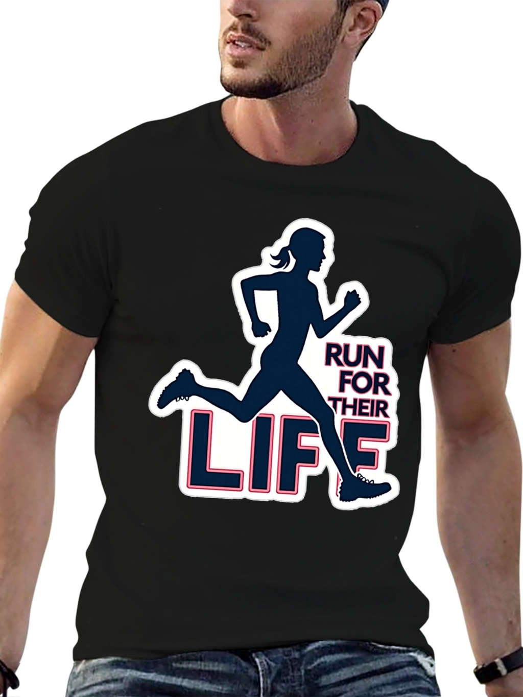Run For Their Life Graphic Tee