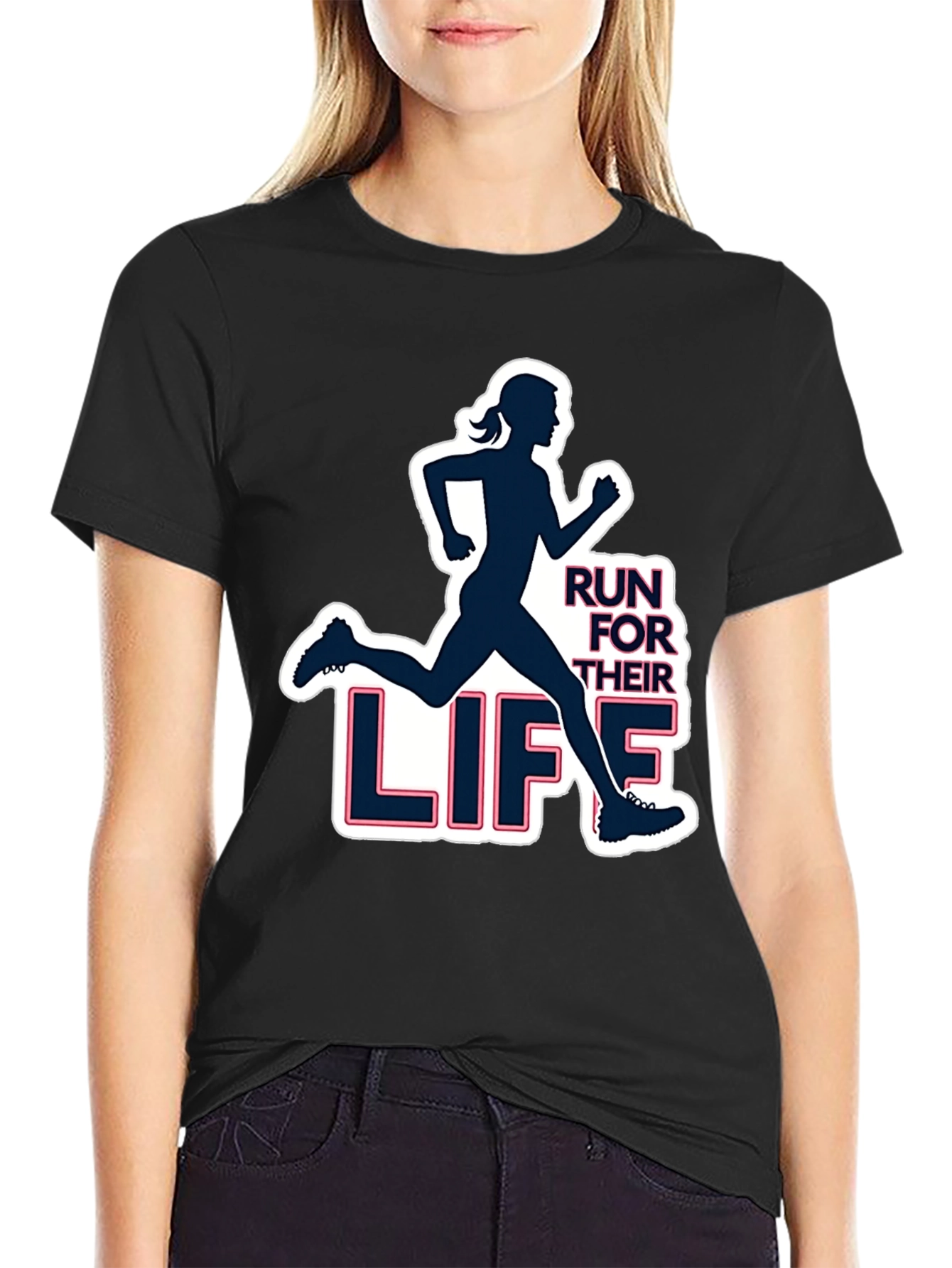 Run For Their Life Graphic Tee