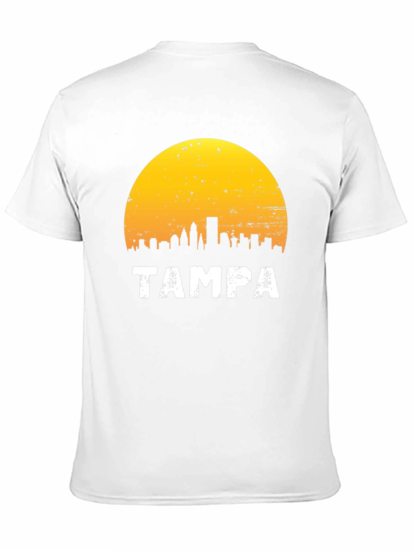 Tampa Skyline Graphic T-Shirt - Retro City Tee