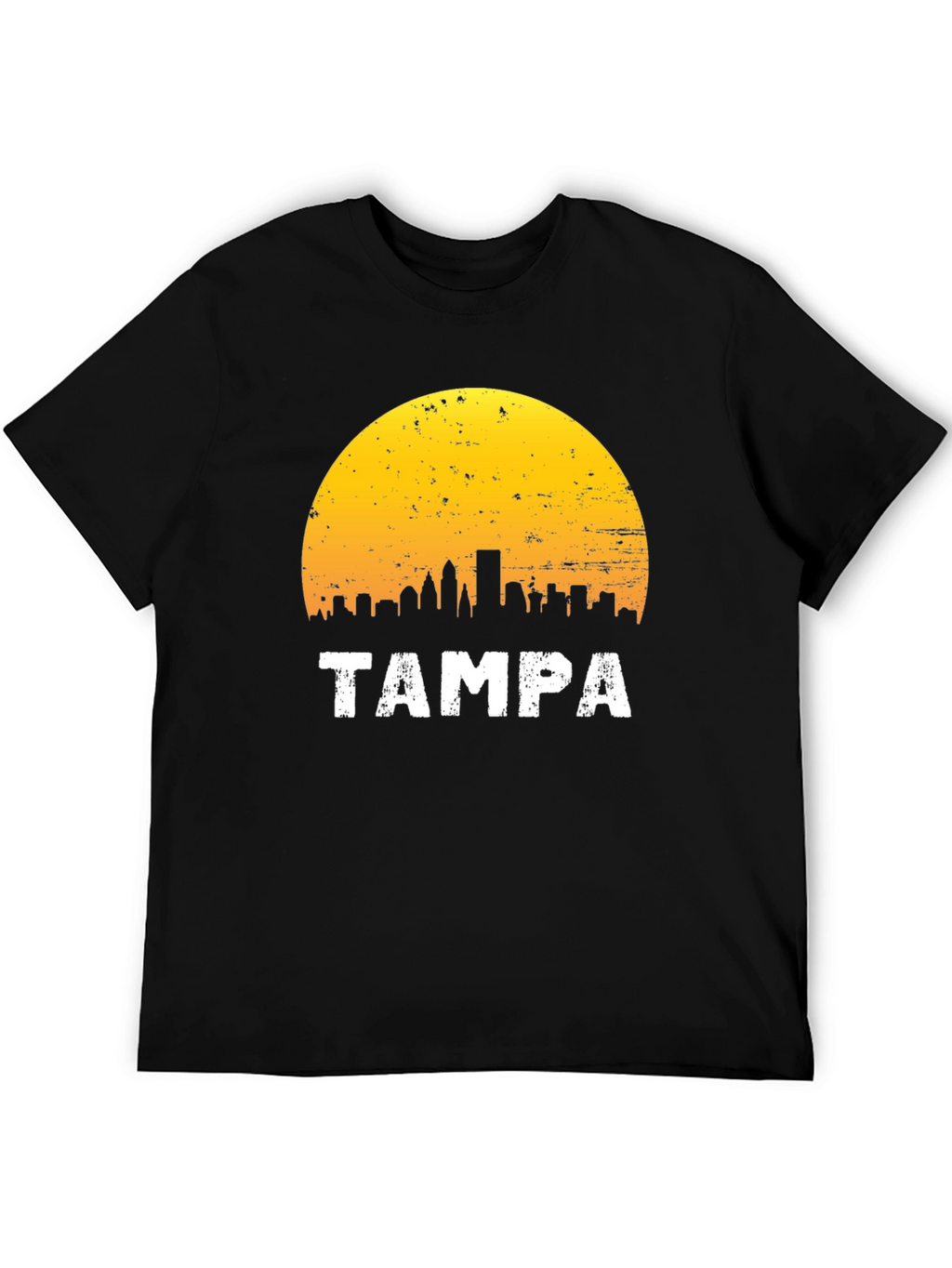 Tampa Skyline Graphic T-Shirt - Retro City Tee