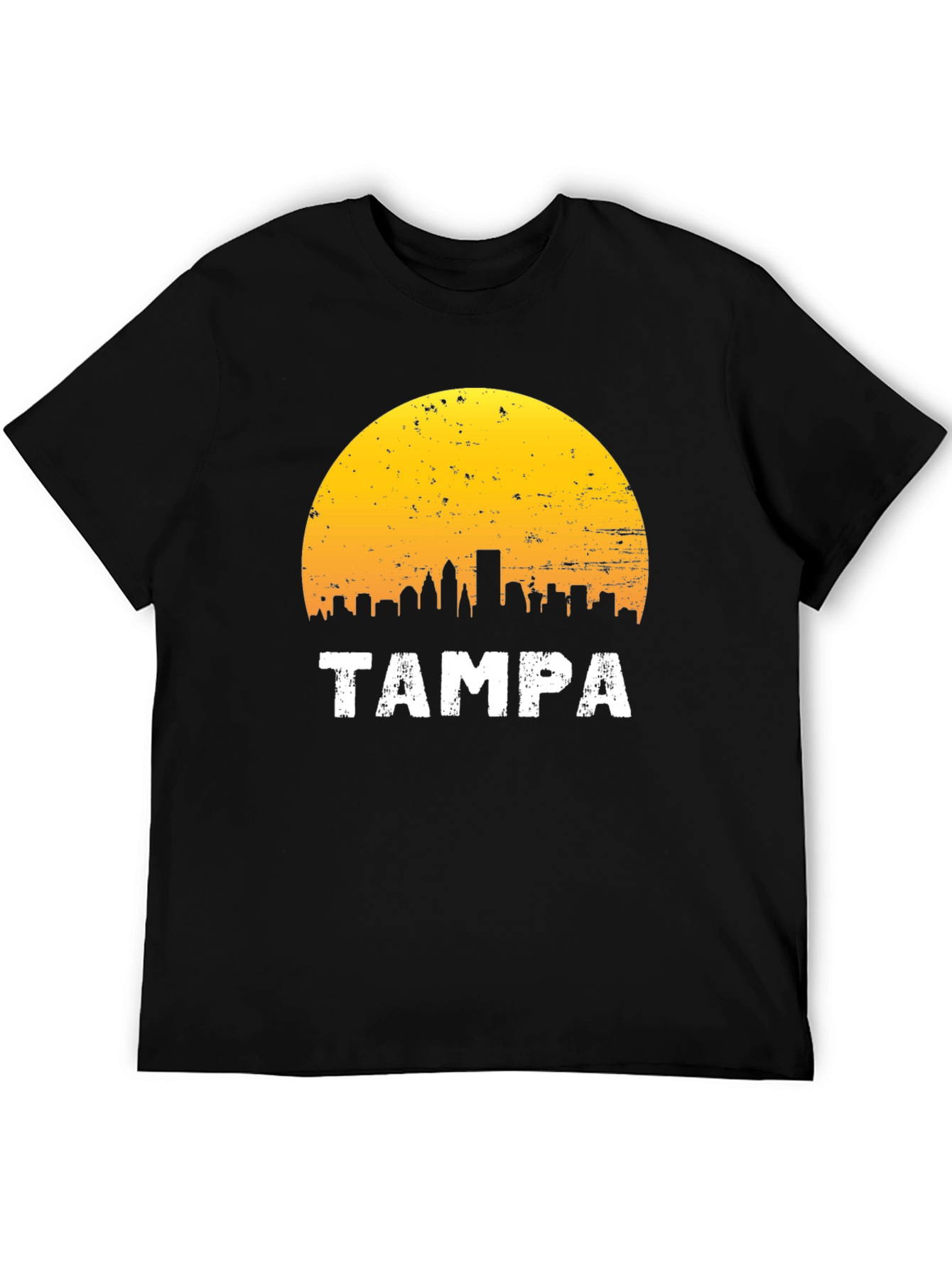 Tampa Skyline Graphic T-Shirt - Retro City Tee
