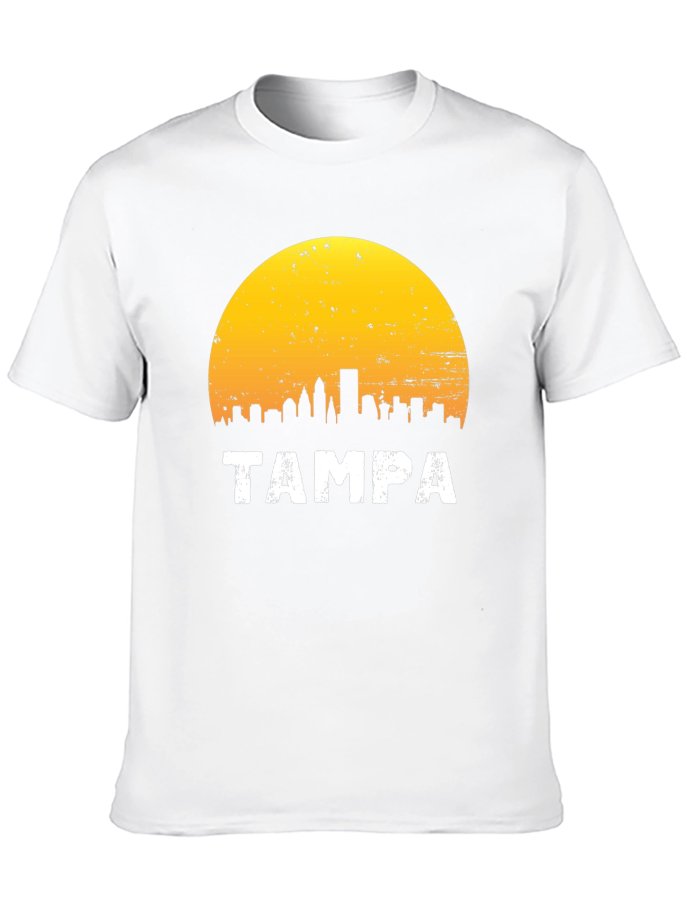 Tampa Skyline Graphic T-Shirt - Retro City Tee