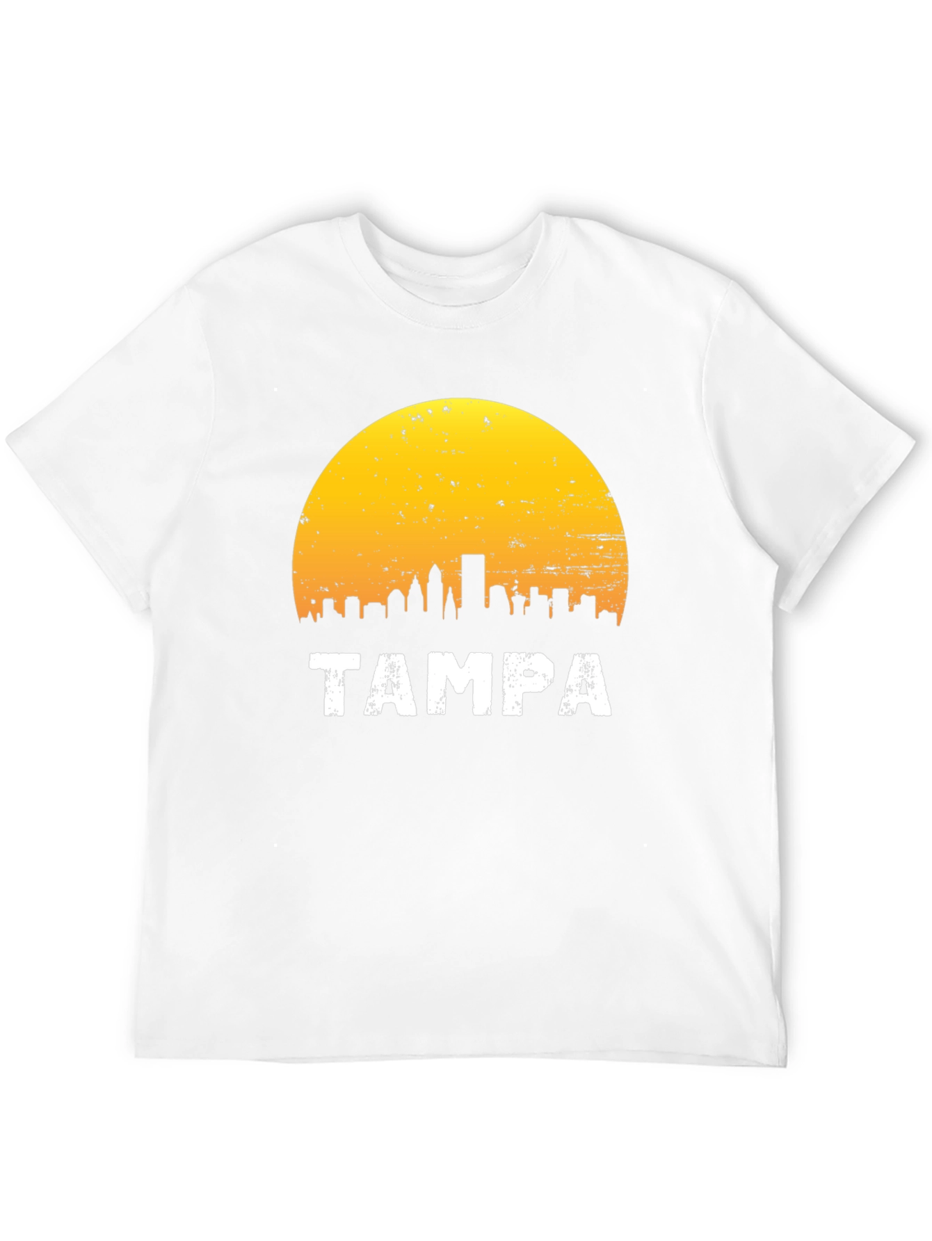 Tampa Skyline Graphic T-Shirt - Retro City Tee