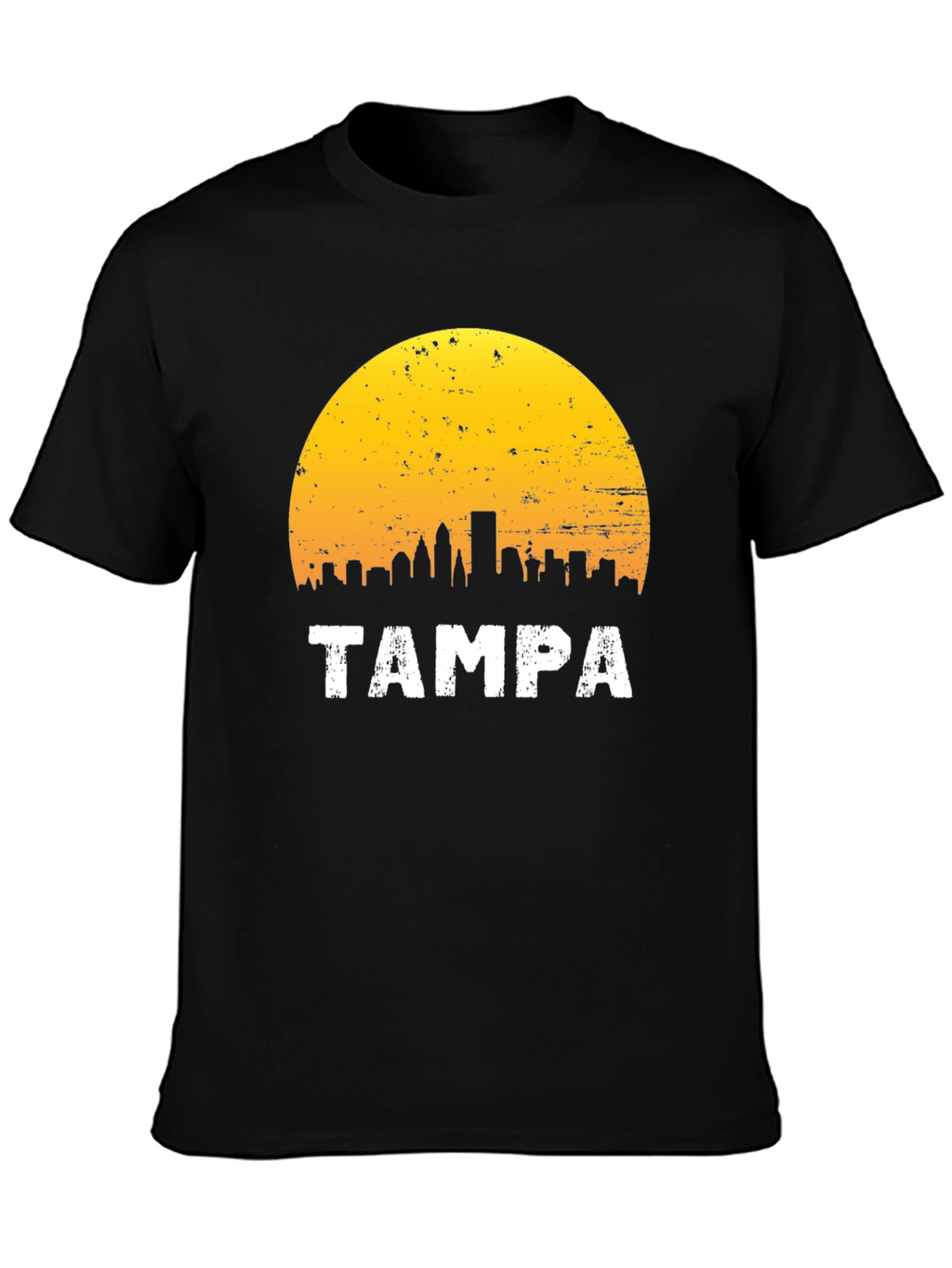 Tampa Skyline Graphic T-Shirt - Retro City Tee